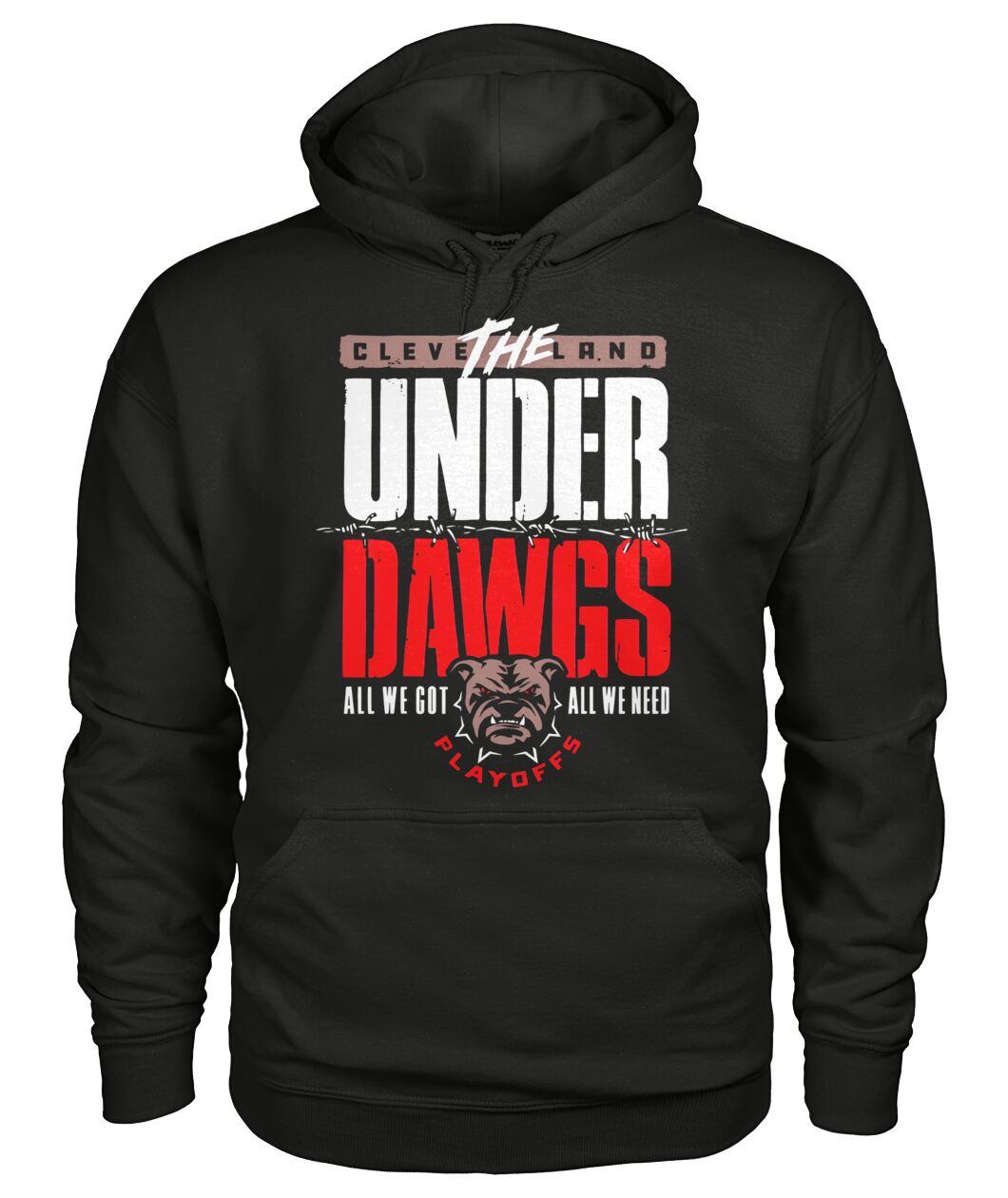 Cleveland Under Dawgs Playoffs Shirt view 5