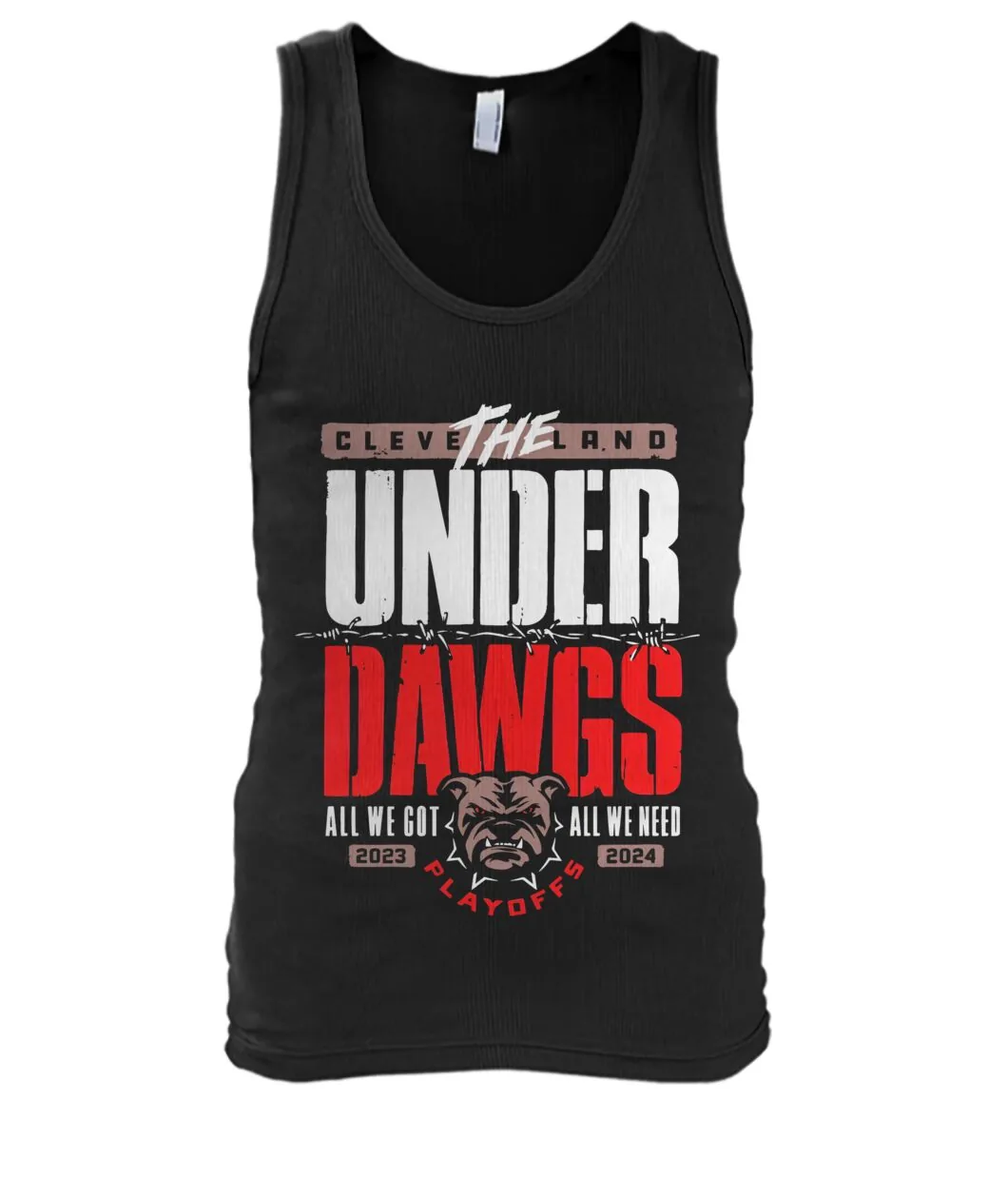 Cleveland Under Dawgs All We Got Shirt view 7