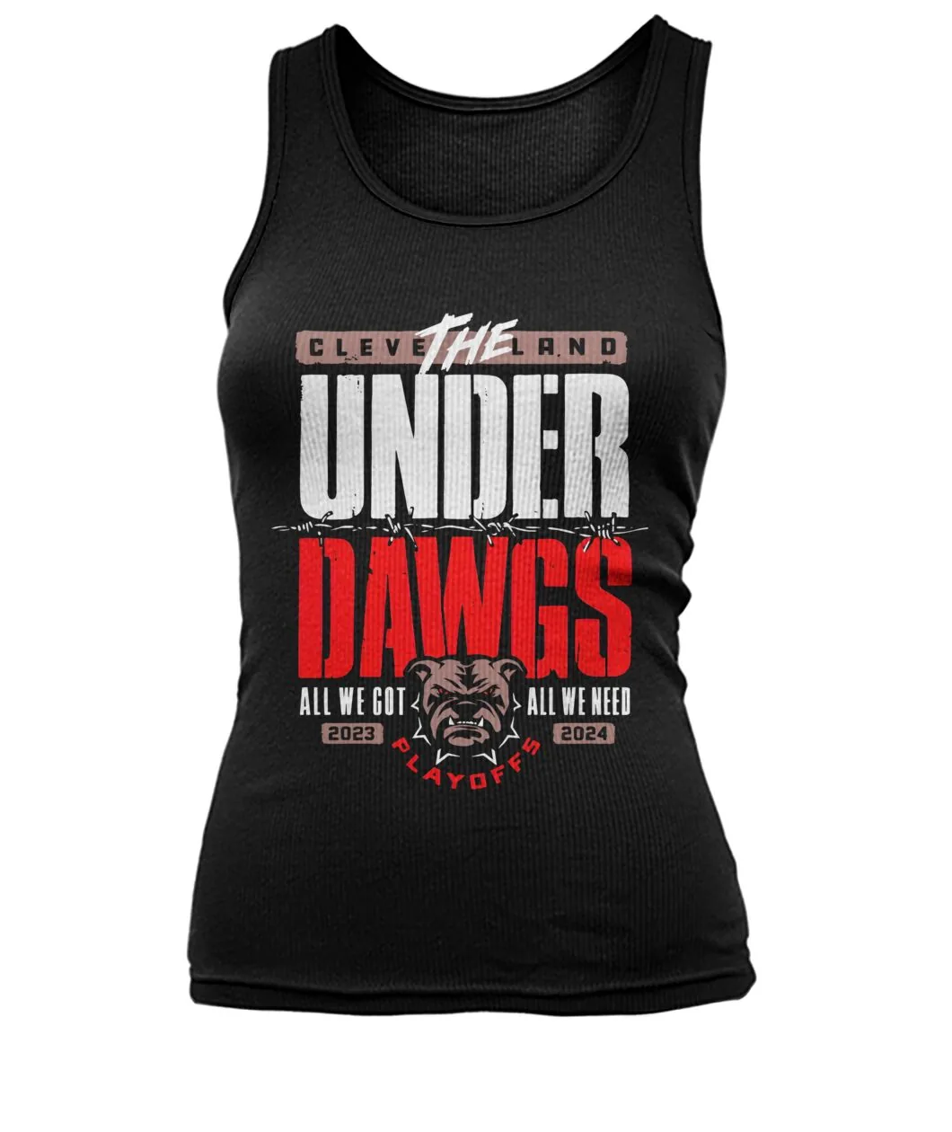 Cleveland Under Dawgs All We Got Shirt view 8