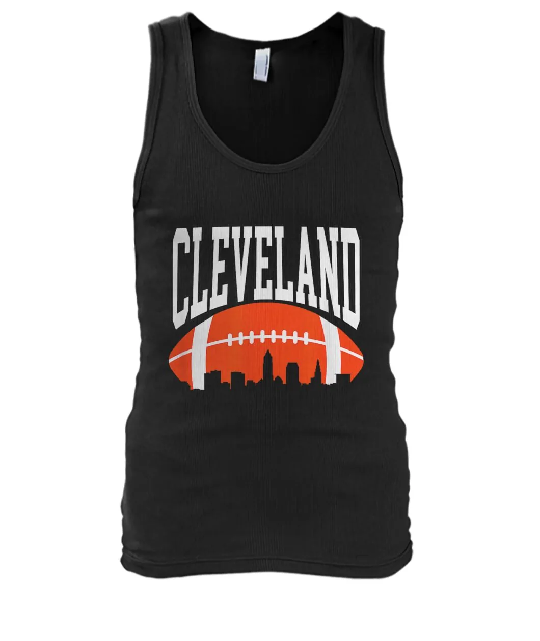 Cleveland Retro Skyline Football Shirt view 8