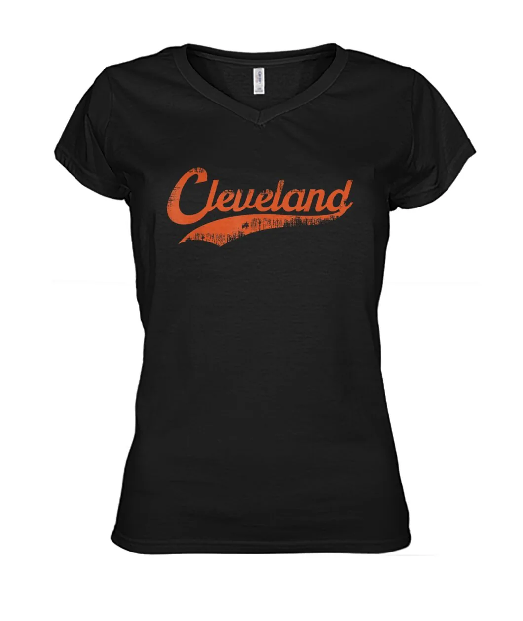Vintage Cleveland Script Hoodie view 7