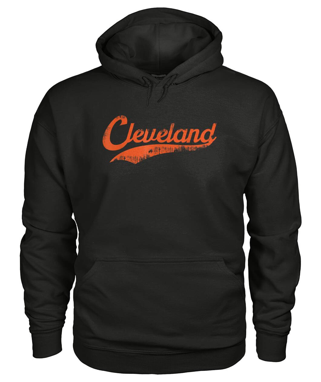 Vintage Cleveland Script Hoodie - Cleveland retro script