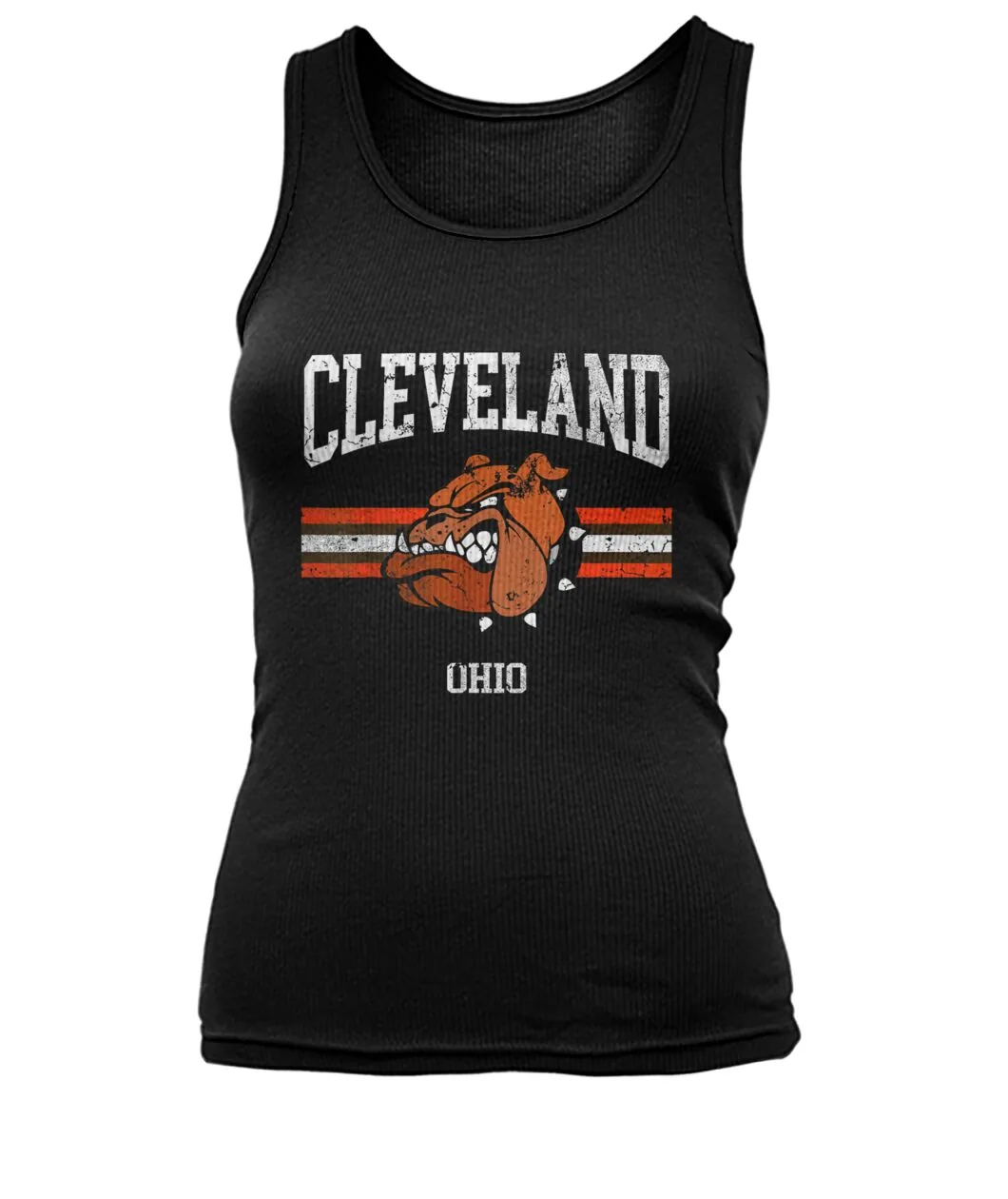 Cleveland Ohio Retro Bulldog Gameday Shirt view 7