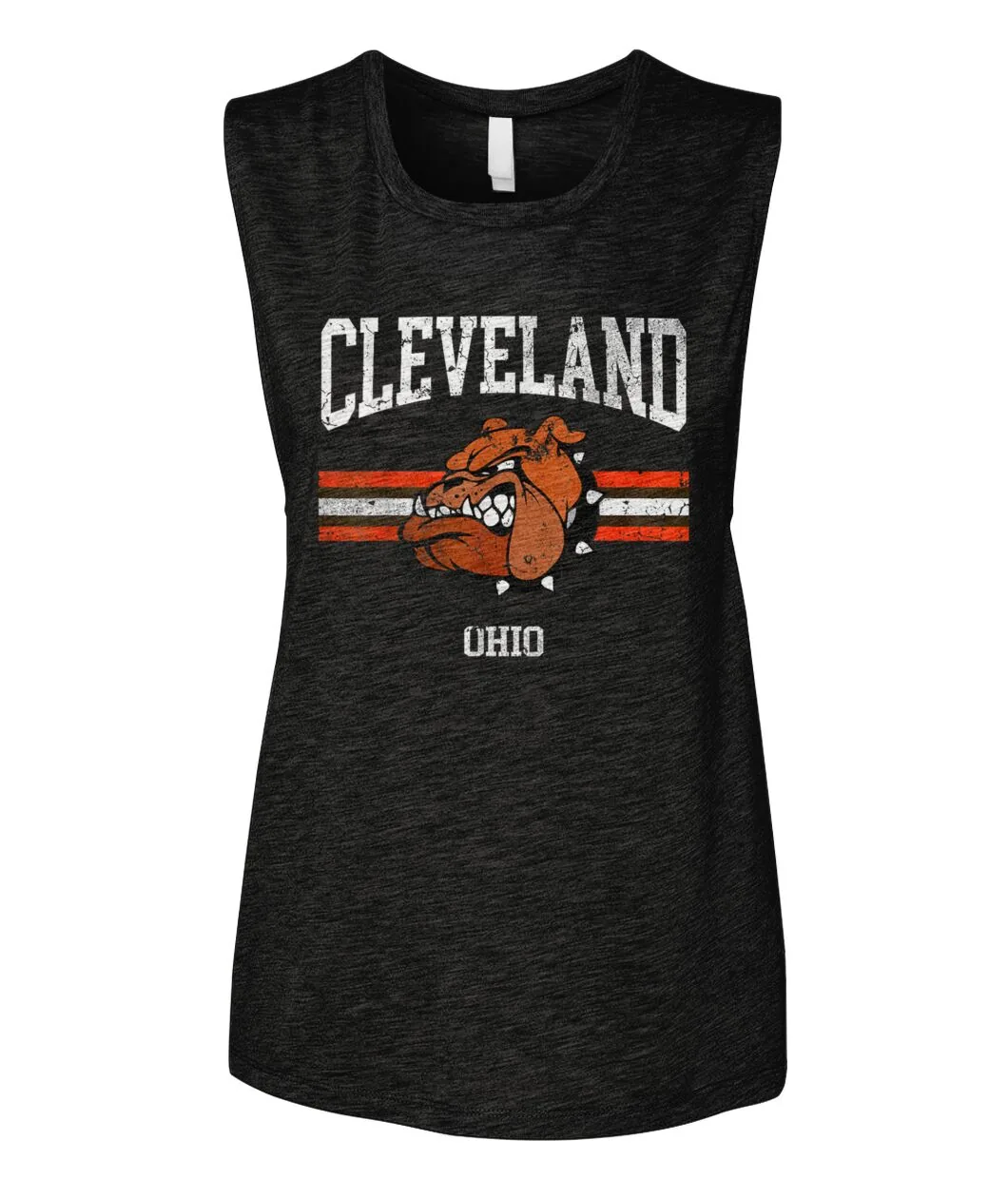 Cleveland Ohio Retro Bulldog Gameday Shirt view 8