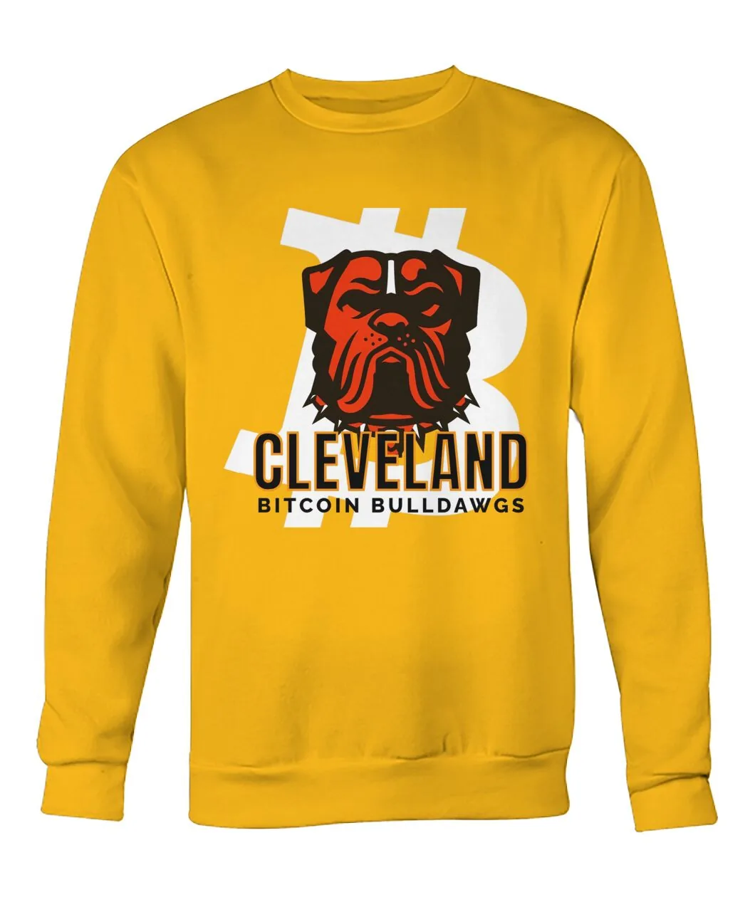 Cleveland Bitcoin Bulldawgs Sweatshirt view 6