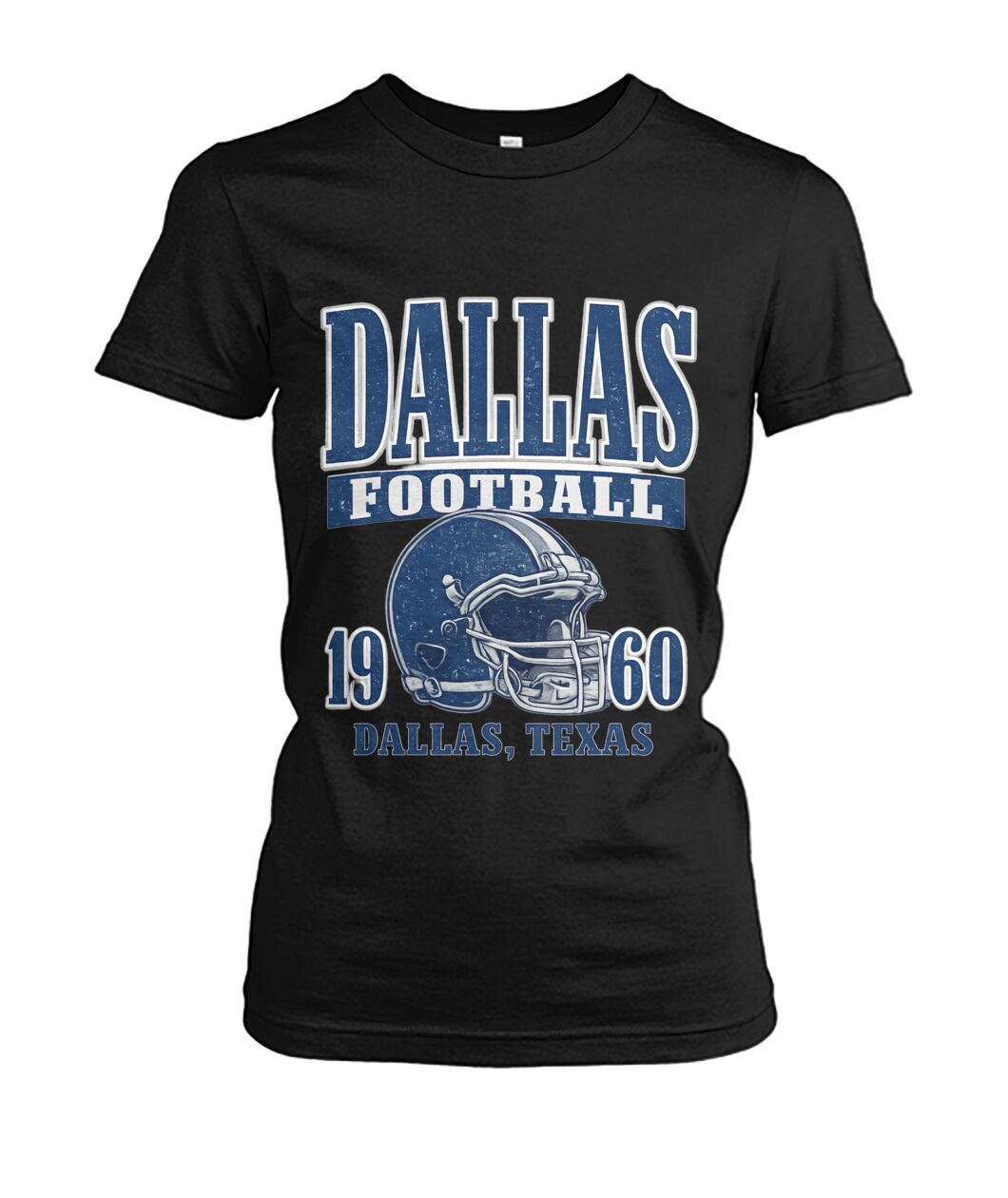 Dallas Football 1960 Helmet Vintage Shirt view 6
