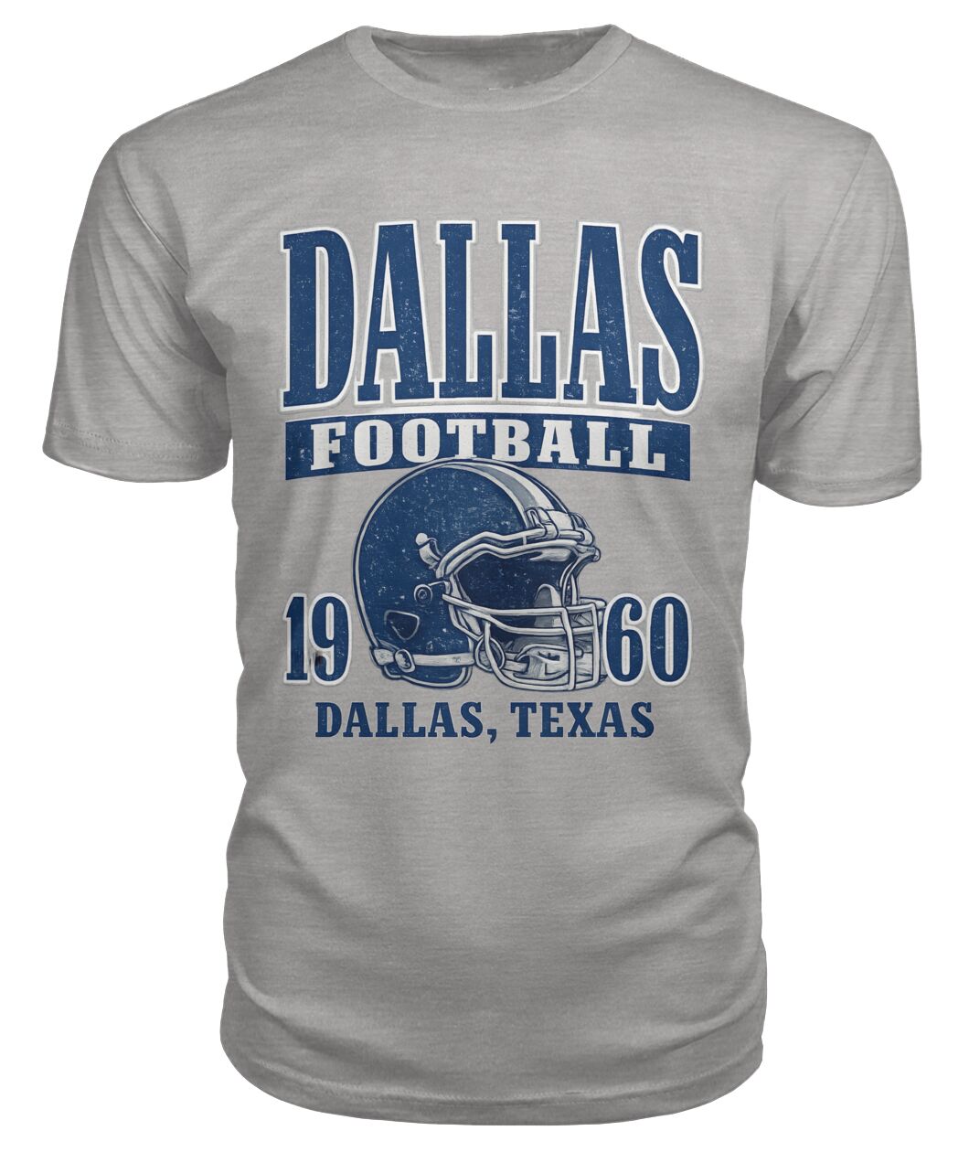 Dallas Football 1960 Helmet Vintage Shirt - DALLAS FOOTBALL 1960 DALLAS, TEXAS with retro helmet