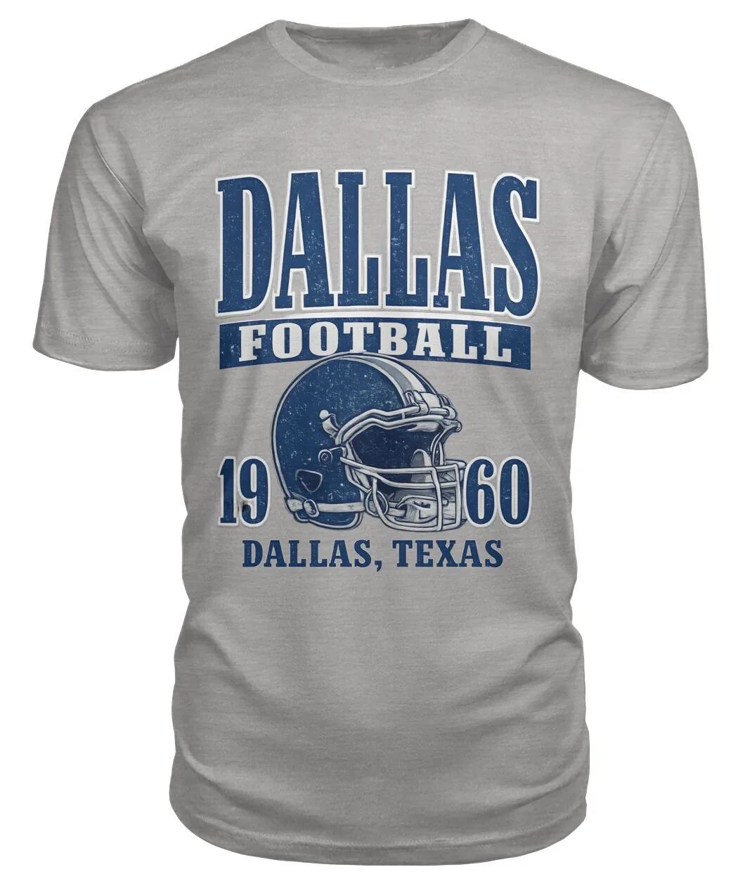 Dallas Football 1960 Helmet Vintage Shirt - DALLAS FOOTBALL 1960 DALLAS, TEXAS with retro helmet