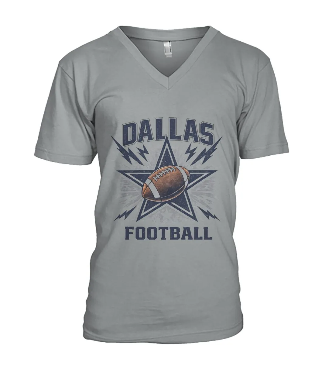 Dallas Football Star Lightning Vintage Shirt view 6