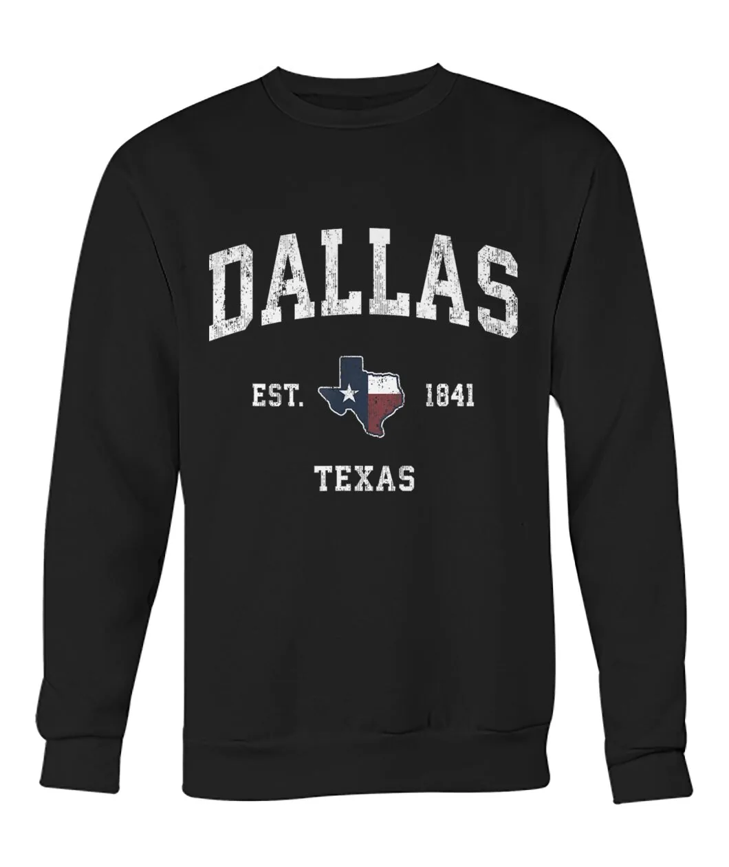 Dallas Texas Est 1841 Navy Shirt view 4