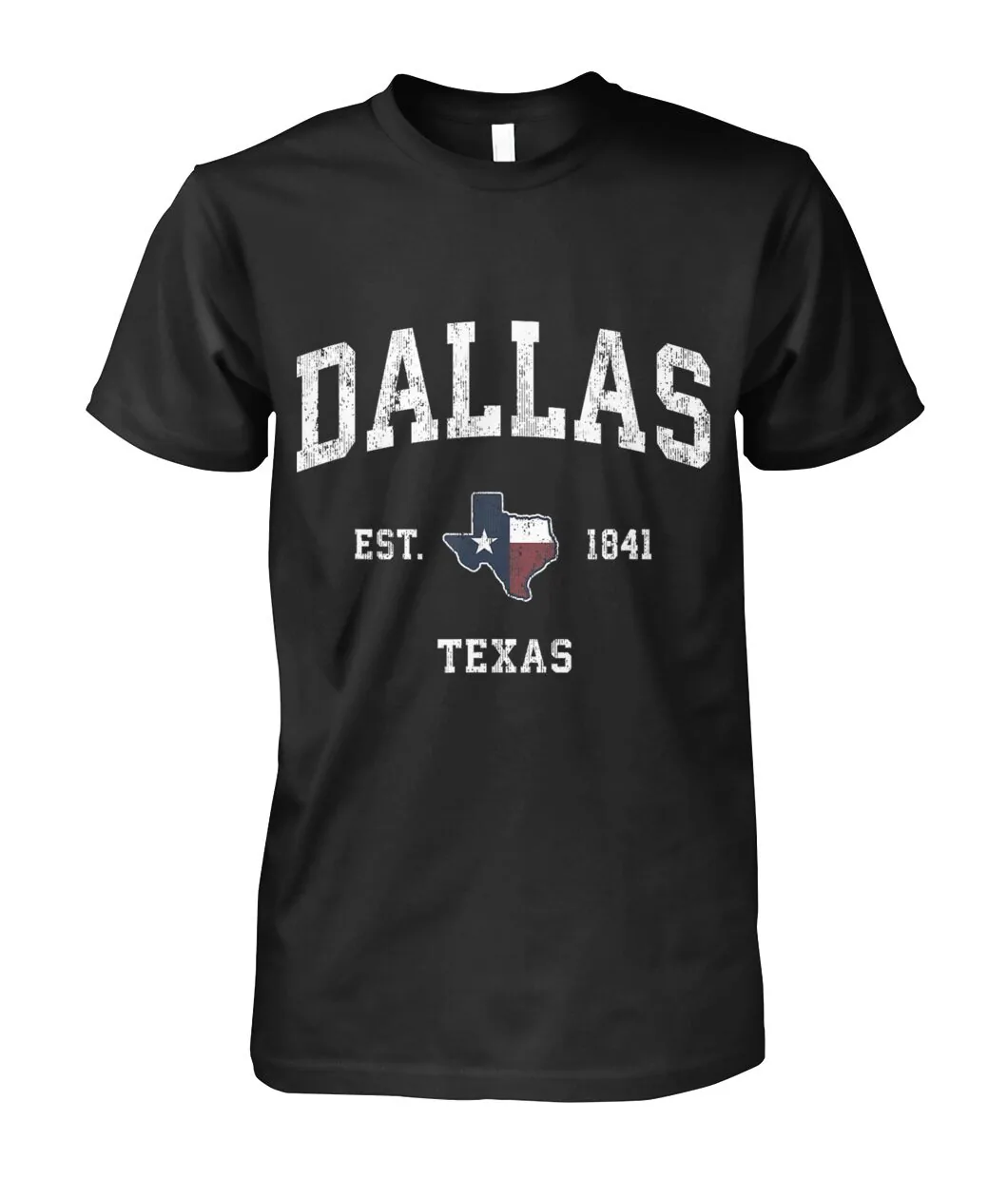 Dallas Texas Est 1841 Navy Shirt view 7