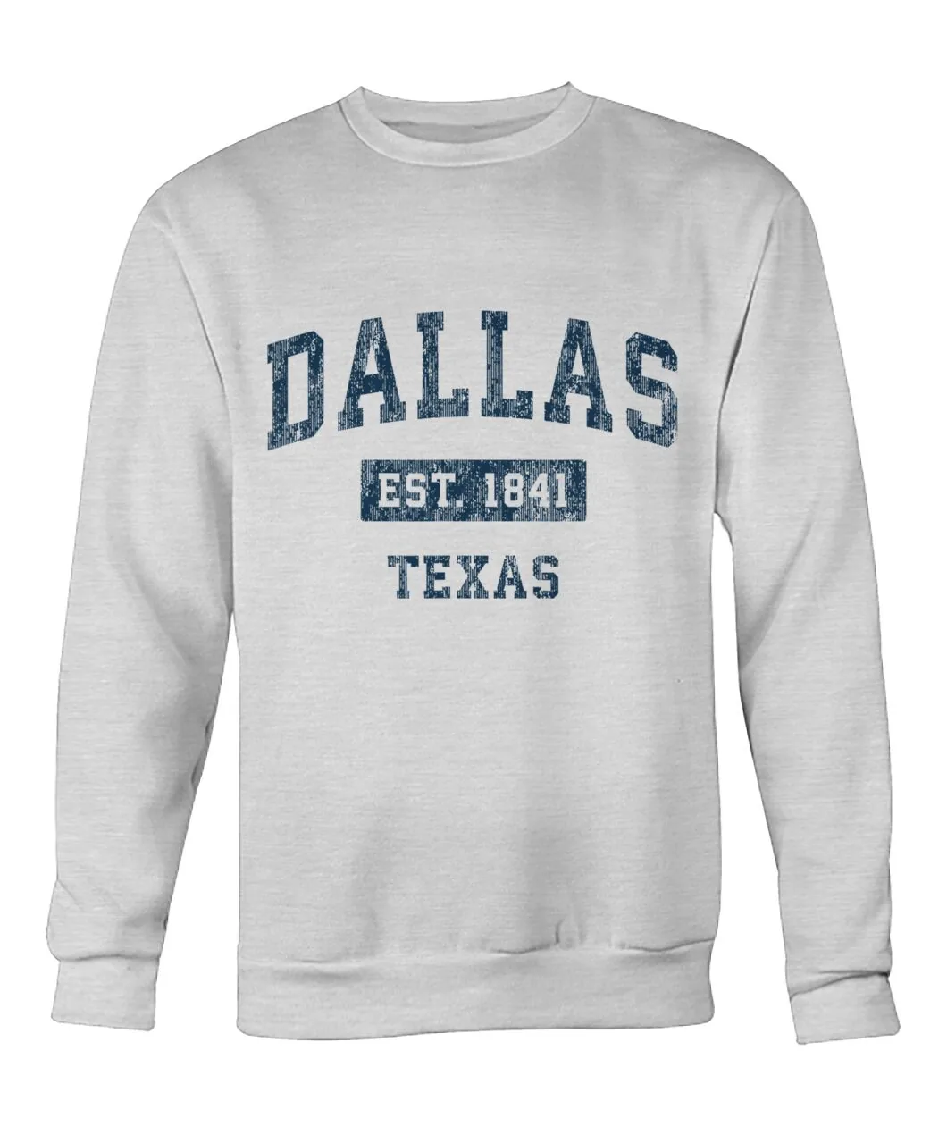 Dallas Texas Est 1841 Grey Shirt view 5