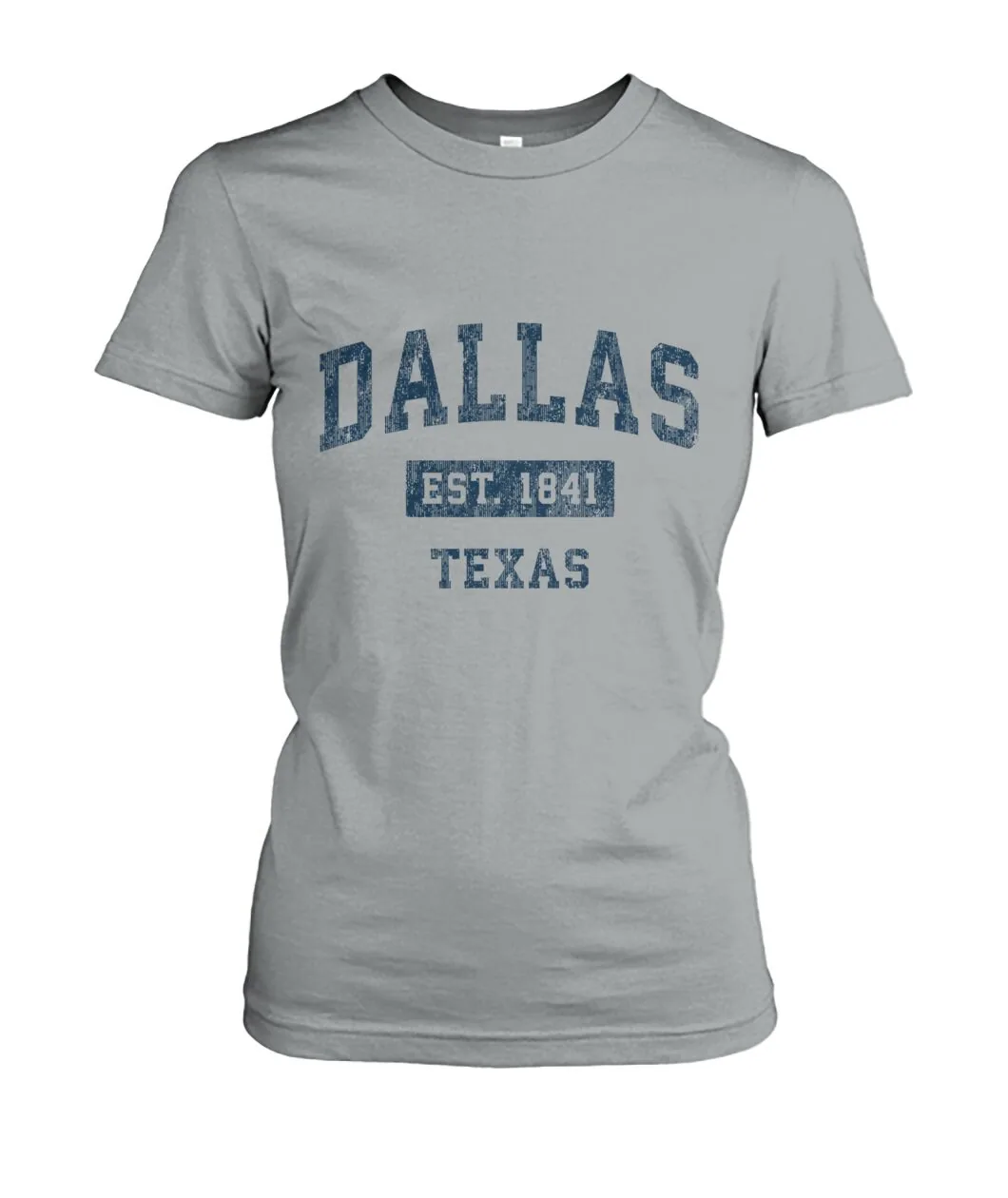 Dallas Texas Est 1841 Grey Shirt view 7