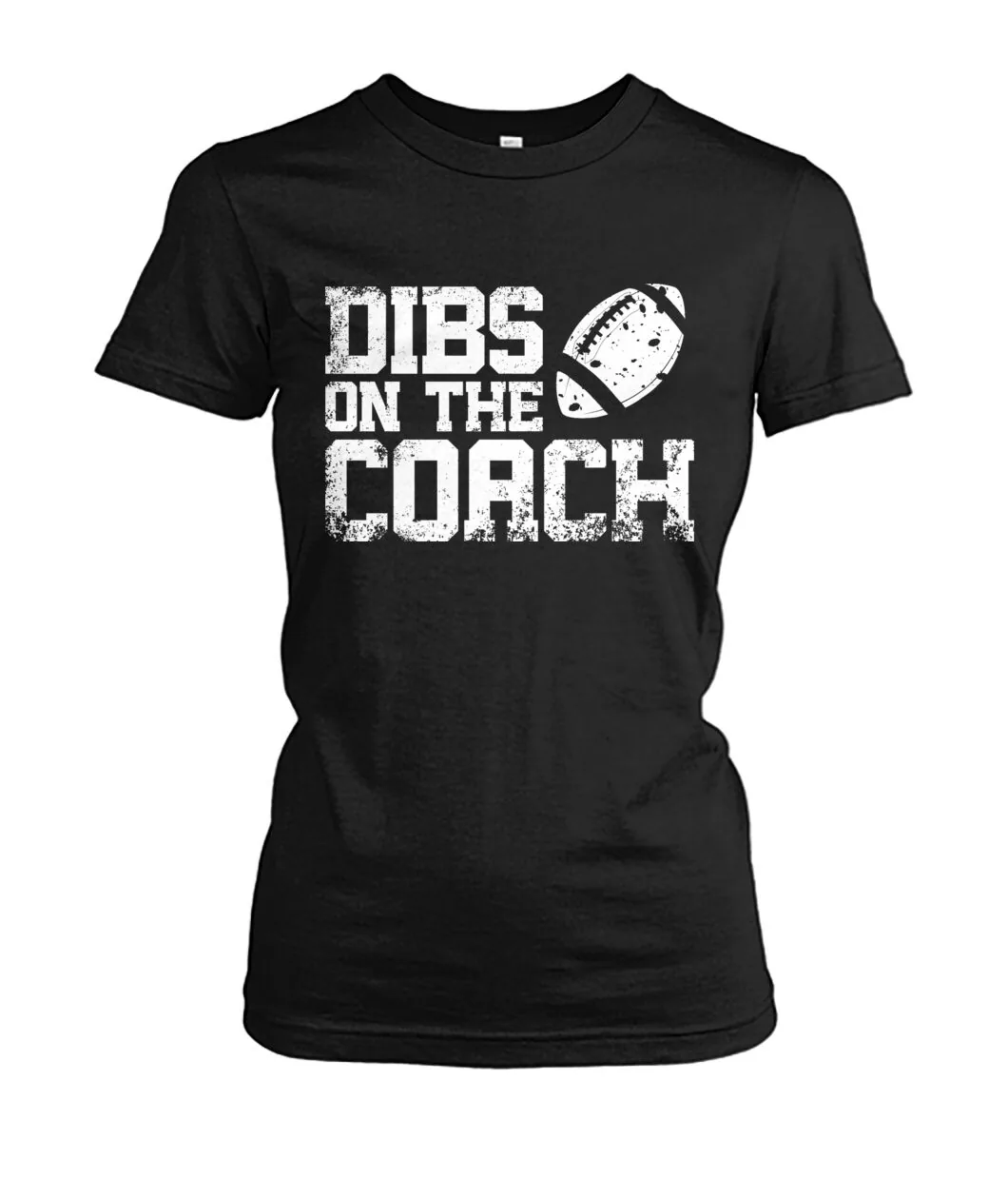 Dibs On The Coach Funny Football Shirt view 5