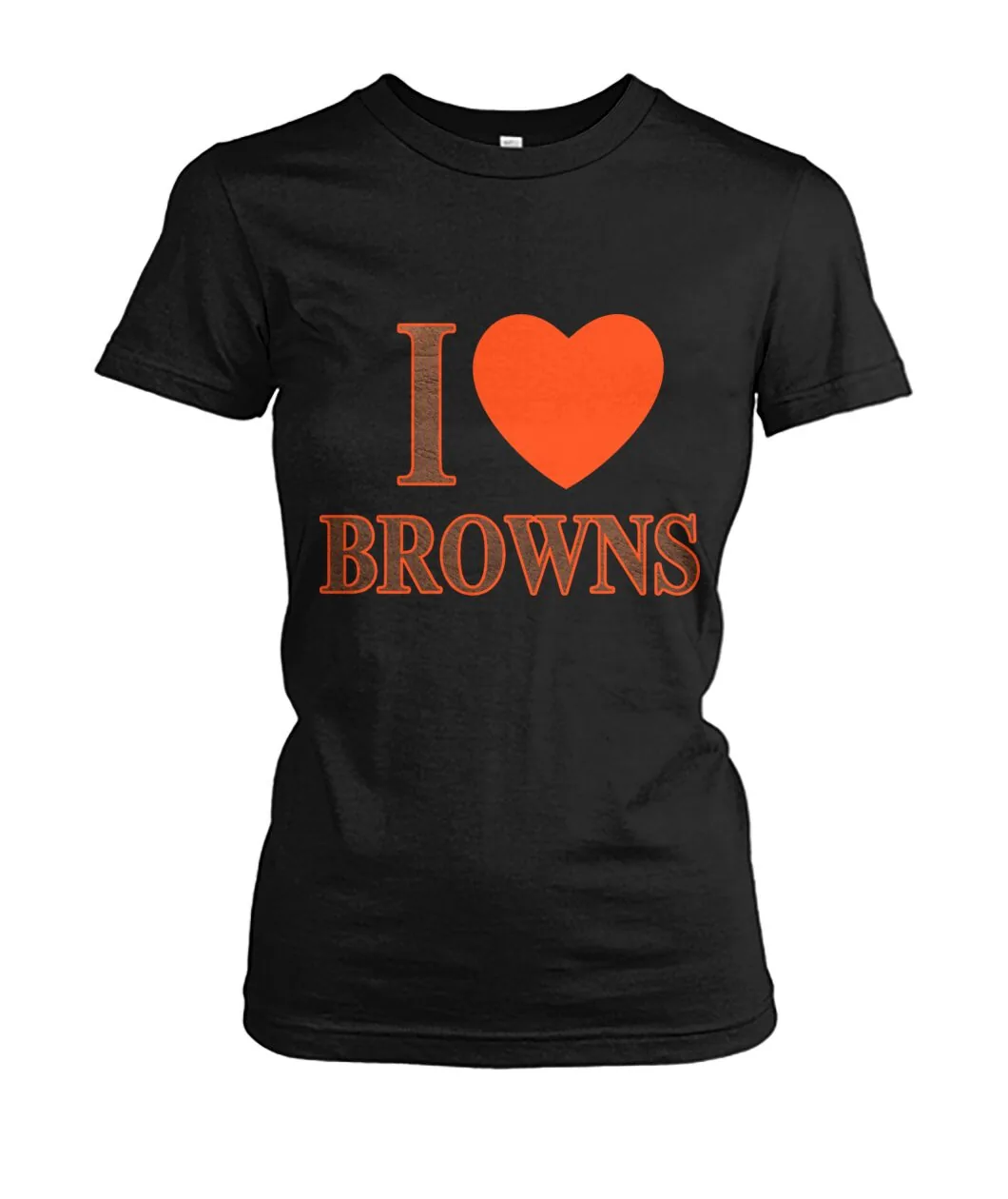 I Love Browns Heart Sweatshirt view 6