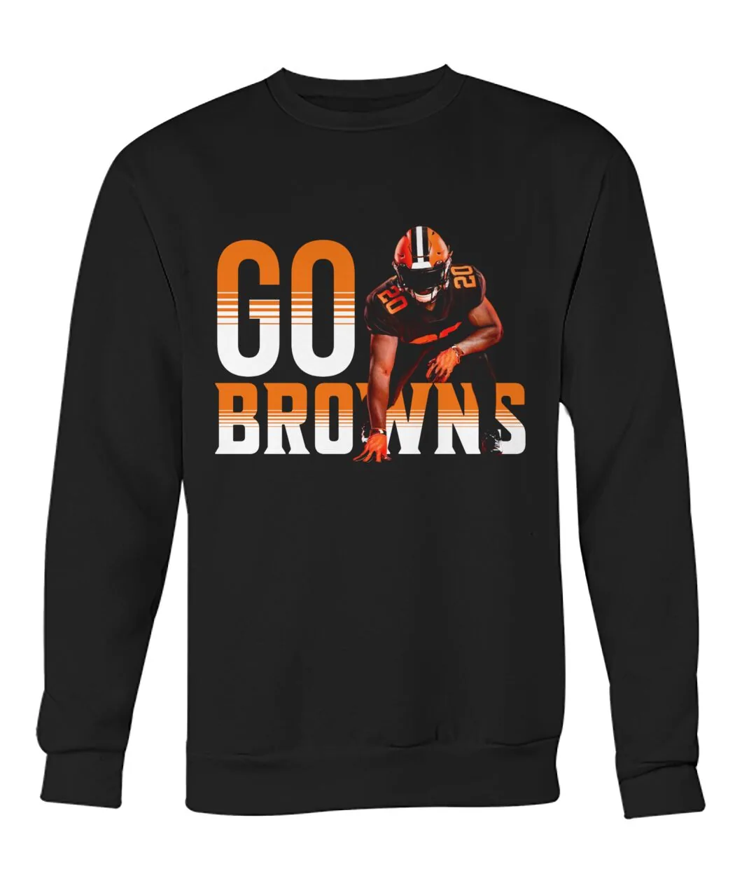 Go Browns Player Hoodie view 6