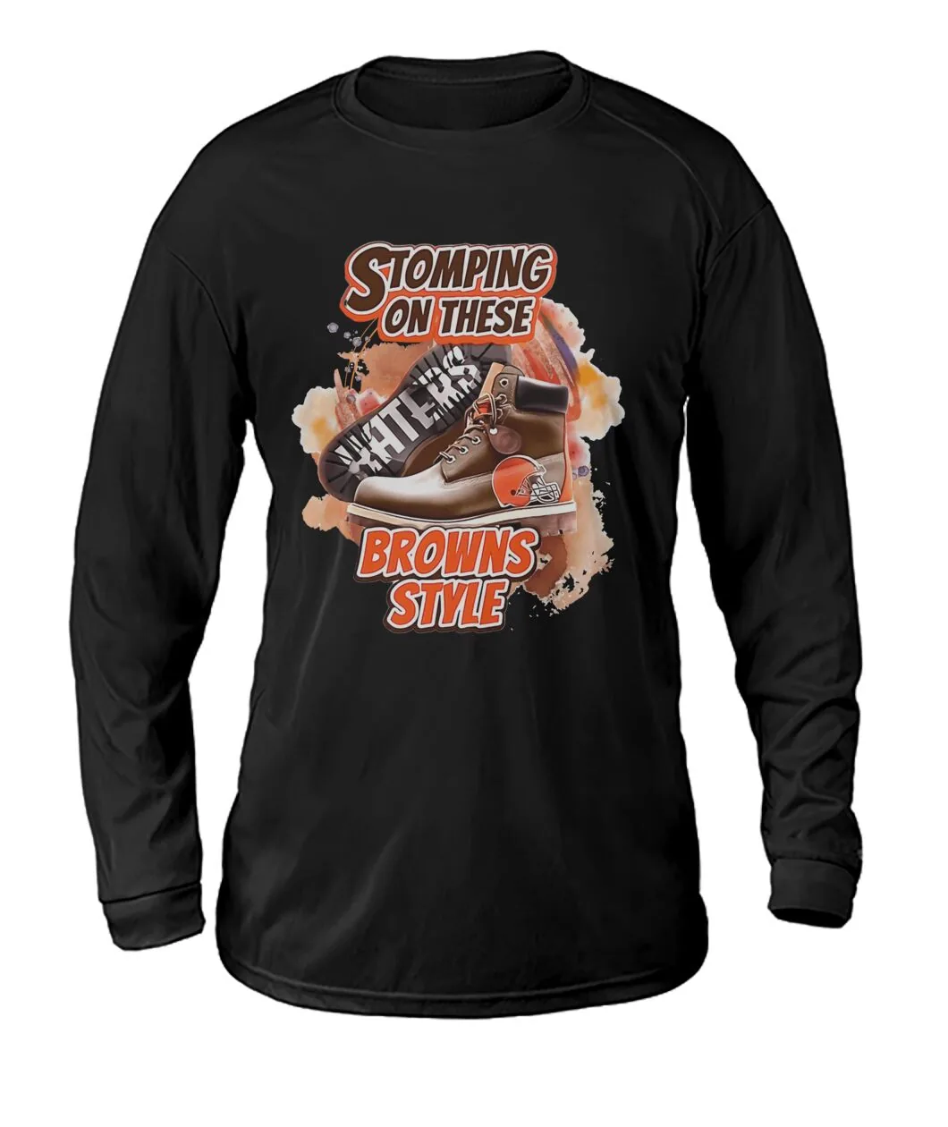 Stomping On These Haters Browns Style Sweatshirt view 5