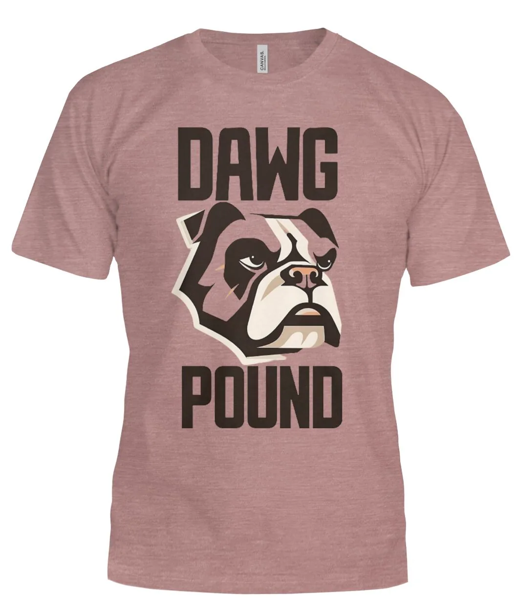 Dawg Pound Bulldog Red Sweatshirt view 5