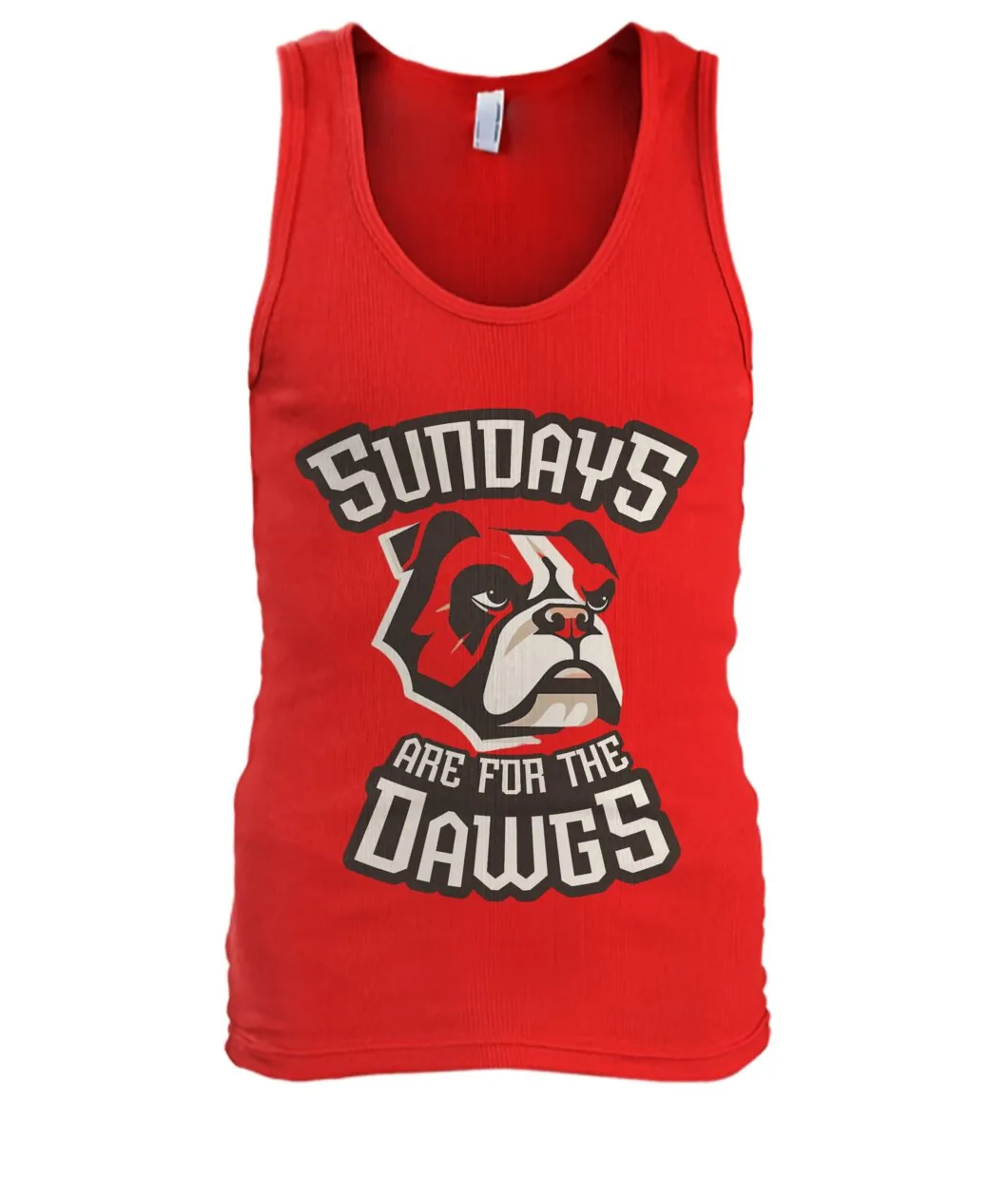 Sundays Are For The Dawgs Red Sweatshirt view 5
