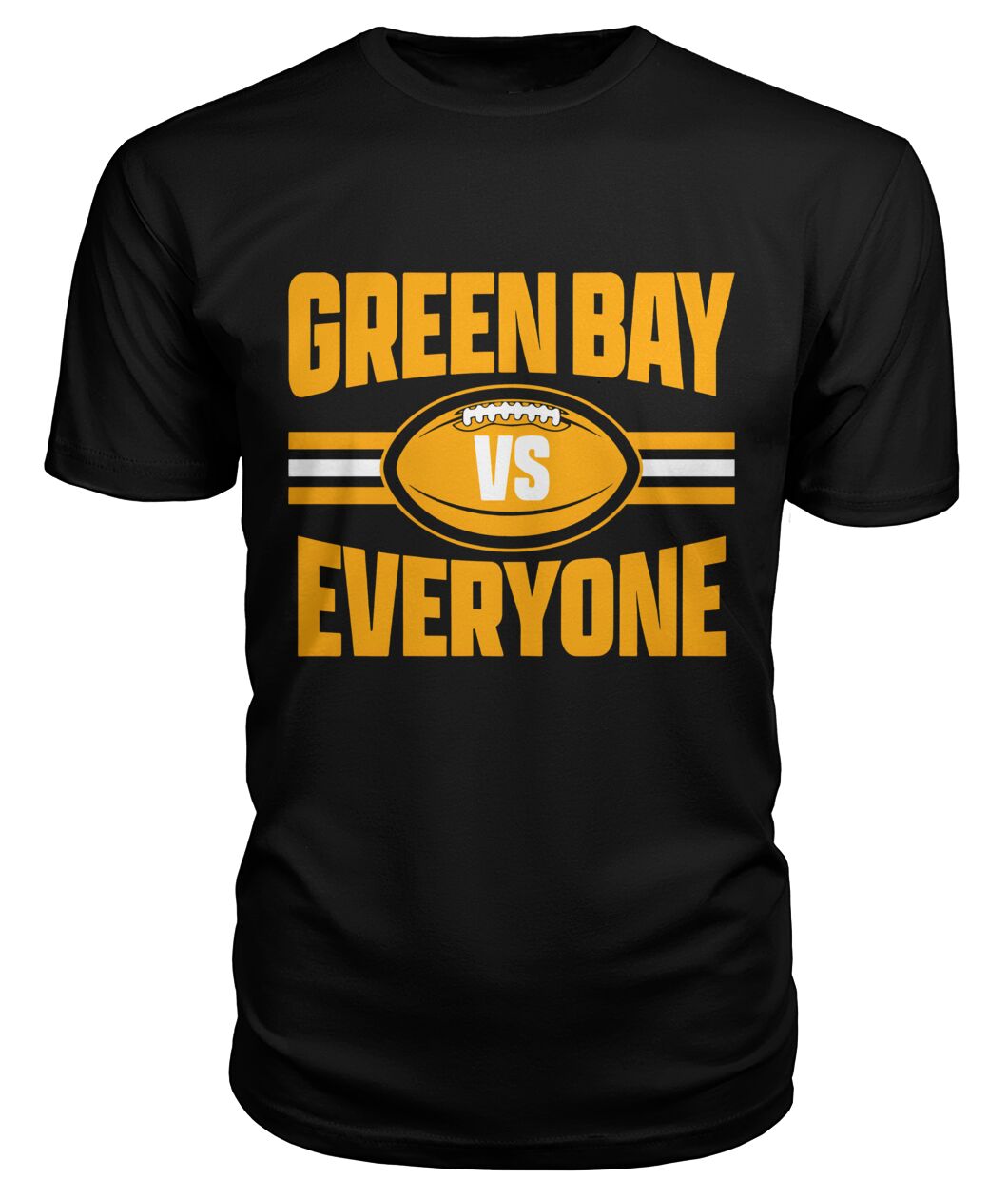 Green Bay Vs Everyone Shirt - GREEN BAY VS EVERYONE with football