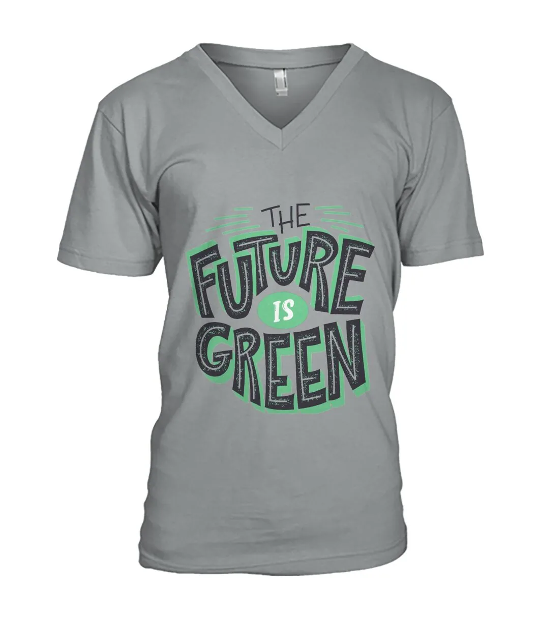Fan-made Packers t-shirt with The Future Is Green graphic, view 4