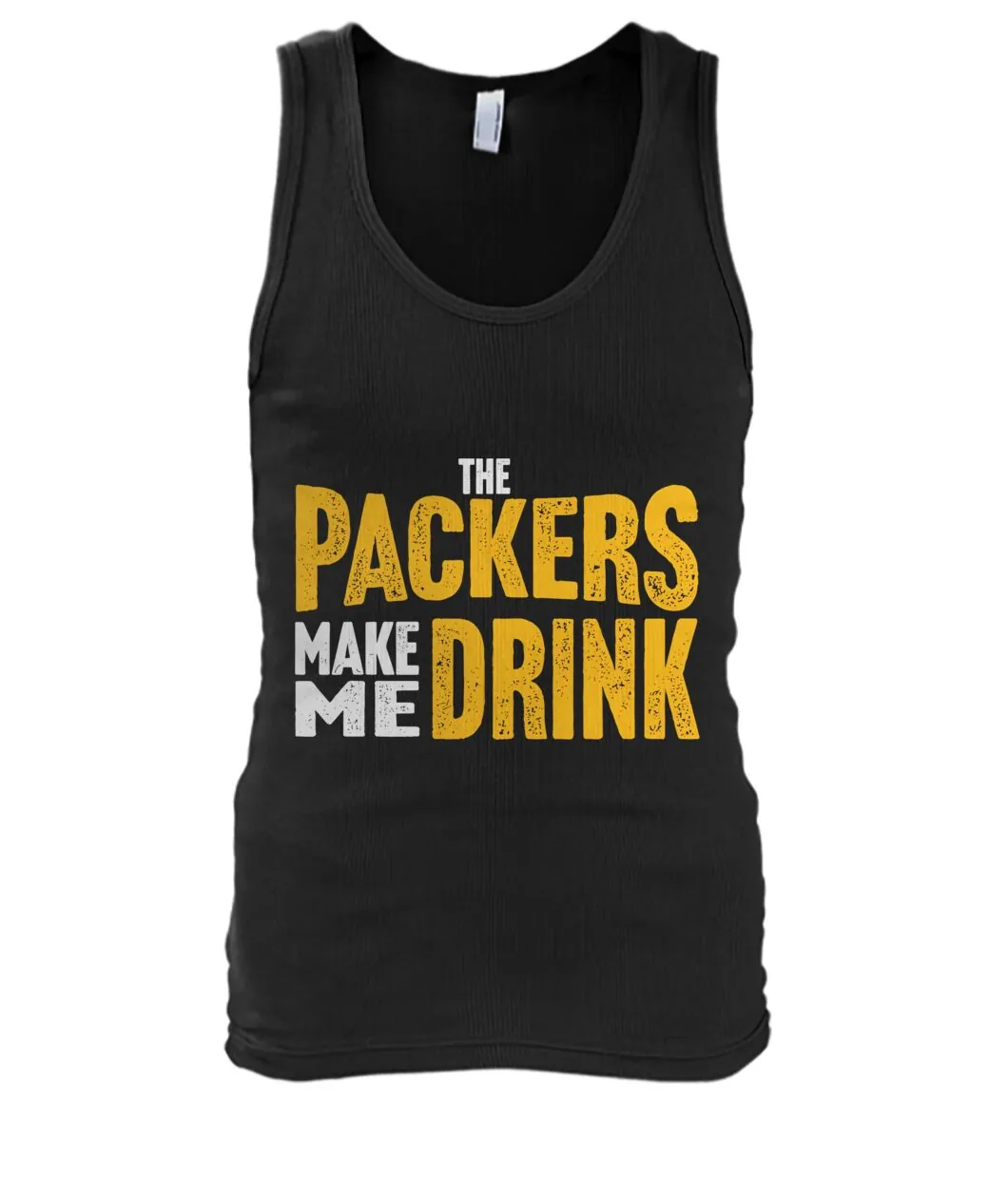 Fan-made Packers t-shirt with The Packers Make Me Drink graphic, view 6