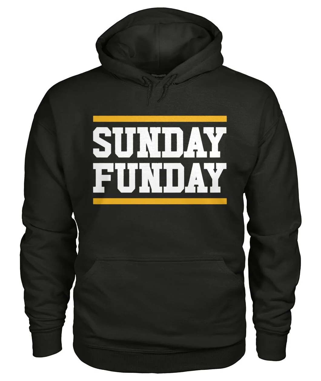 Fan-made Packers t-shirt with SUNDAY FUNDAY with gold bars graphic, view 5
