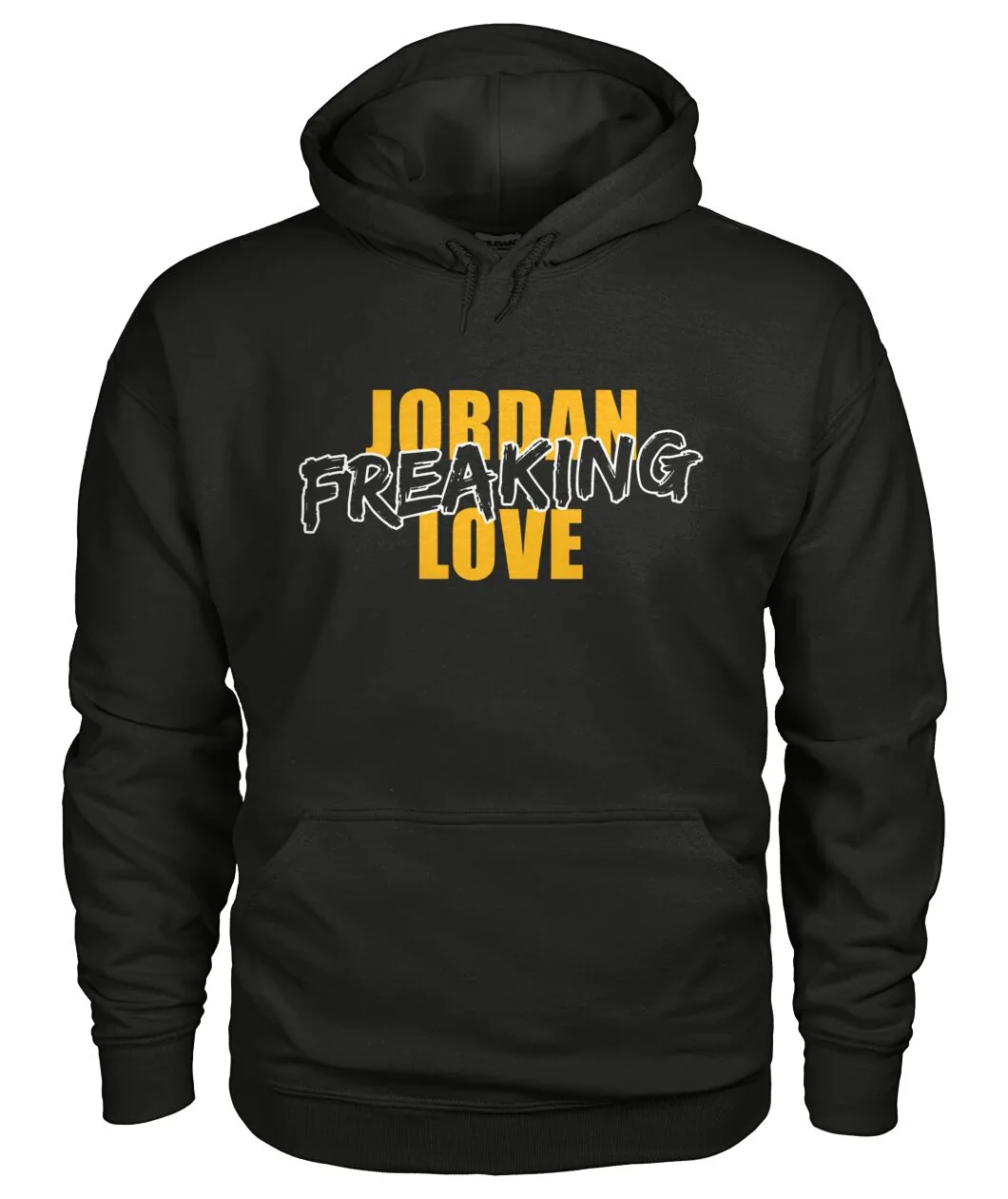 Fan-made Packers t-shirt with Jordan Freaking Love graphic, view 3