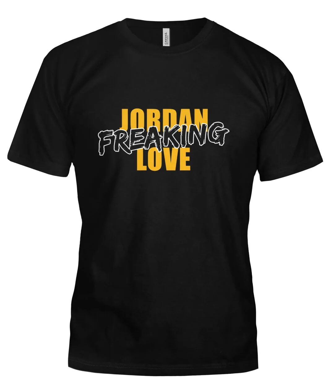 Fan-made Packers t-shirt with Jordan Freaking Love graphic, view 4