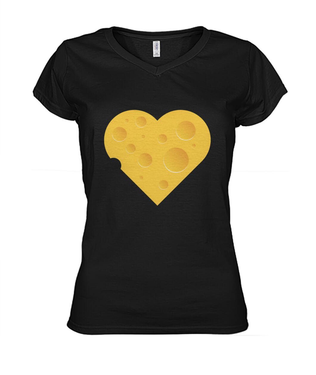 Cheese Heart Green Bay Shirt view 7