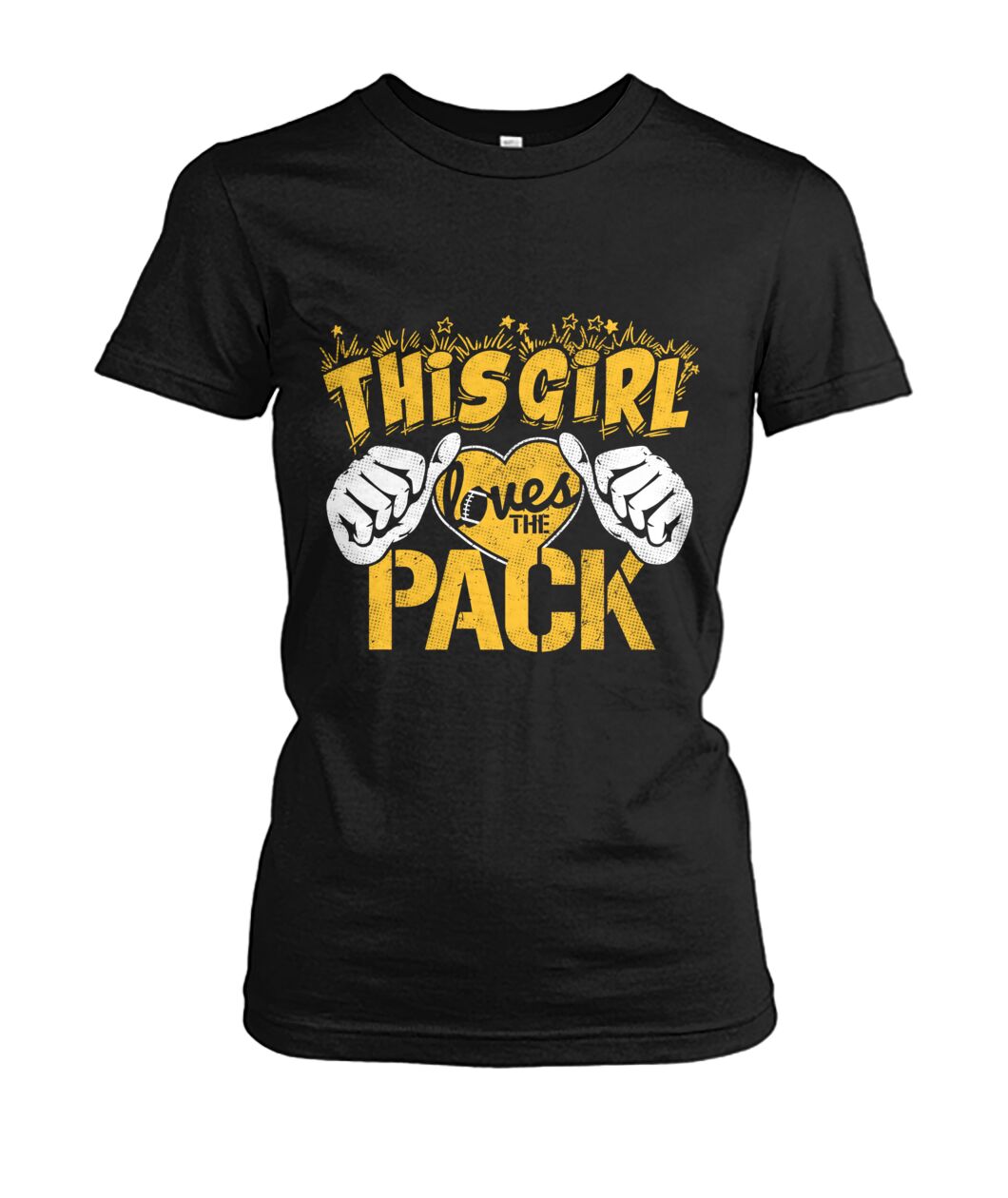 This Girl Loves The Pack Shirt view 5
