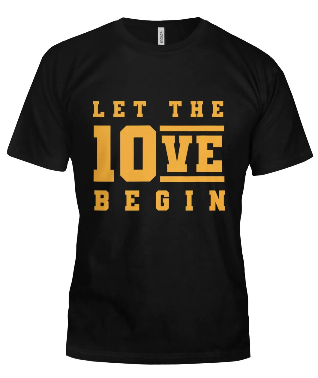 Fan-made Packers t-shirt with Let The 10Ve Begin graphic, view 4
