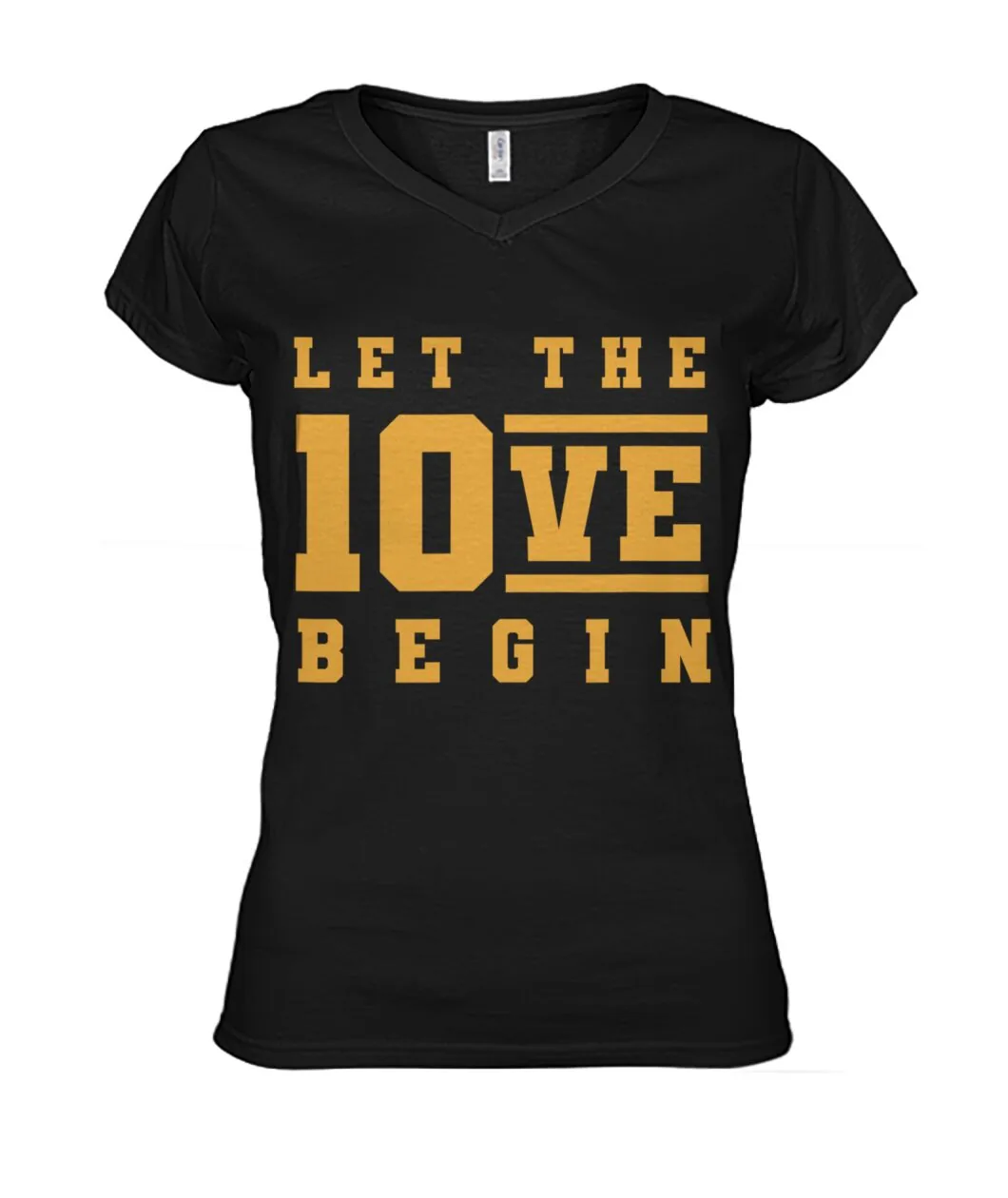 Fan-made Packers t-shirt with Let The 10Ve Begin graphic, view 5
