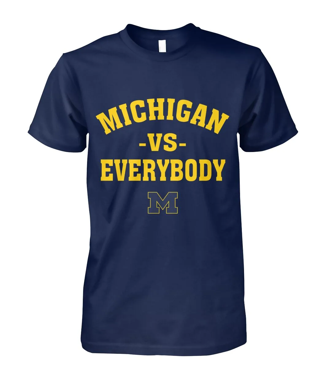 Michigan Vs Everybody Navy Sweatshirt view 4