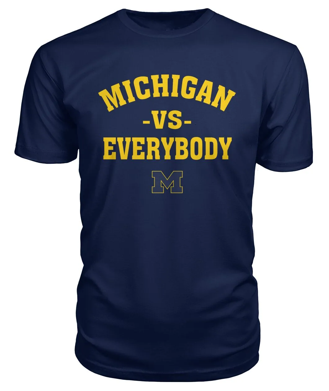 Michigan Vs Everybody Navy Sweatshirt view 7