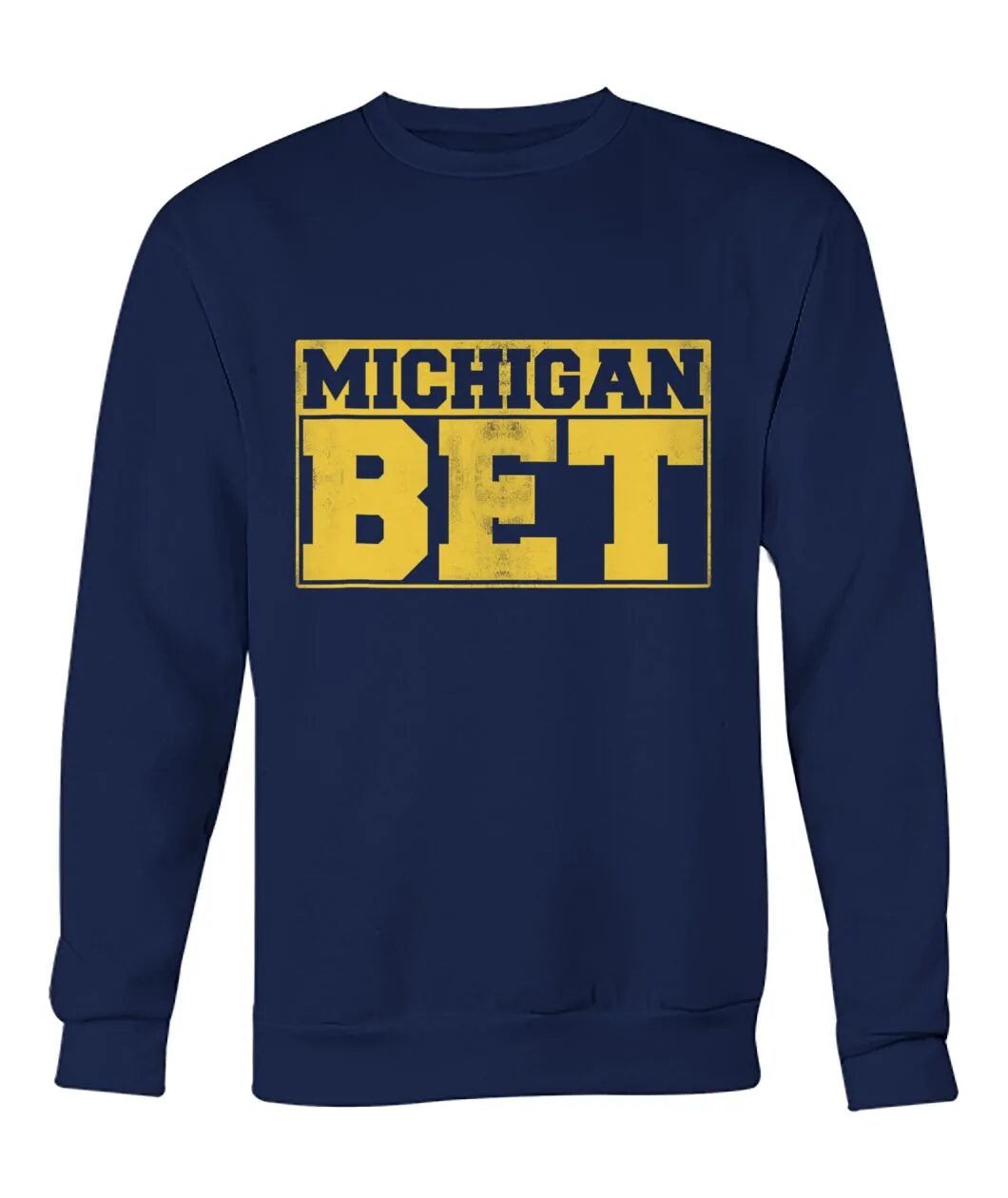 Michigan Bet Block Sweatshirt view 8