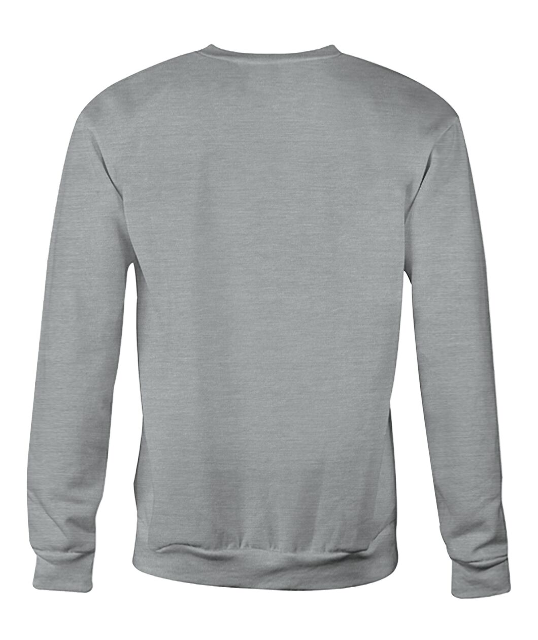 Michigan Vs Everybody Grey Sweatshirt back view