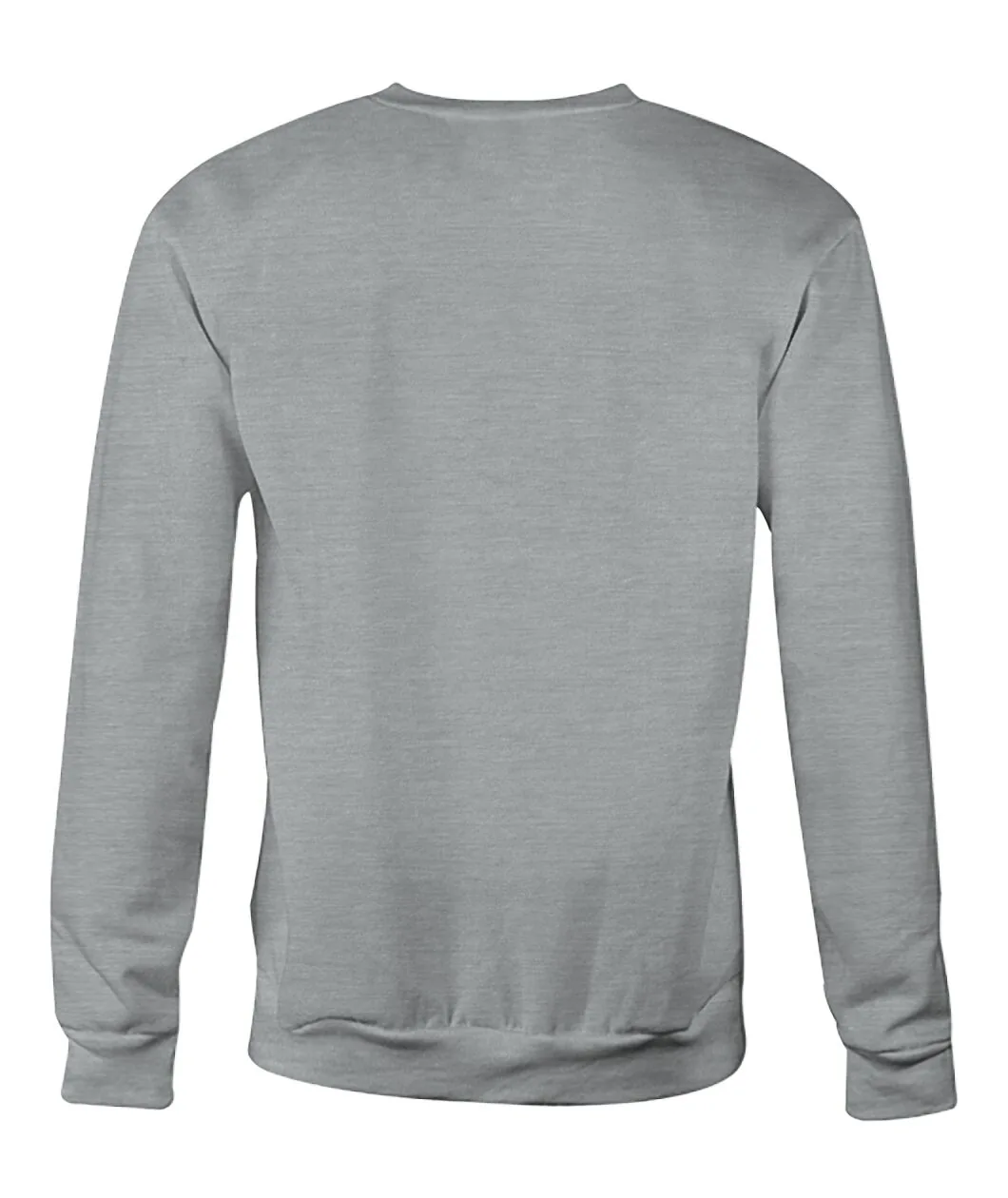 Michigan Vs Everybody Grey Sweatshirt back view