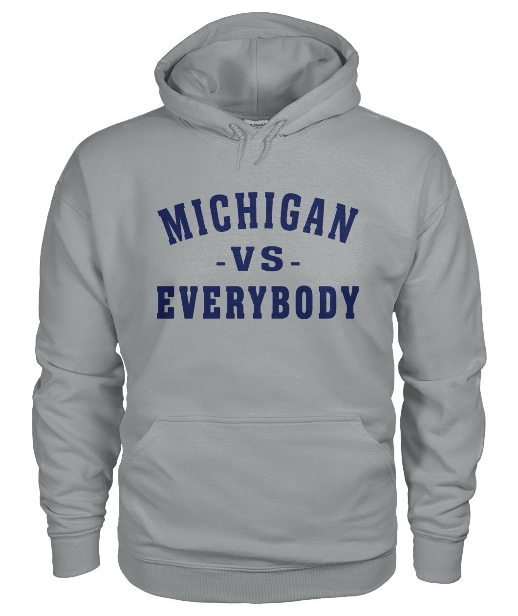 Michigan Vs Everybody Grey Sweatshirt view 5