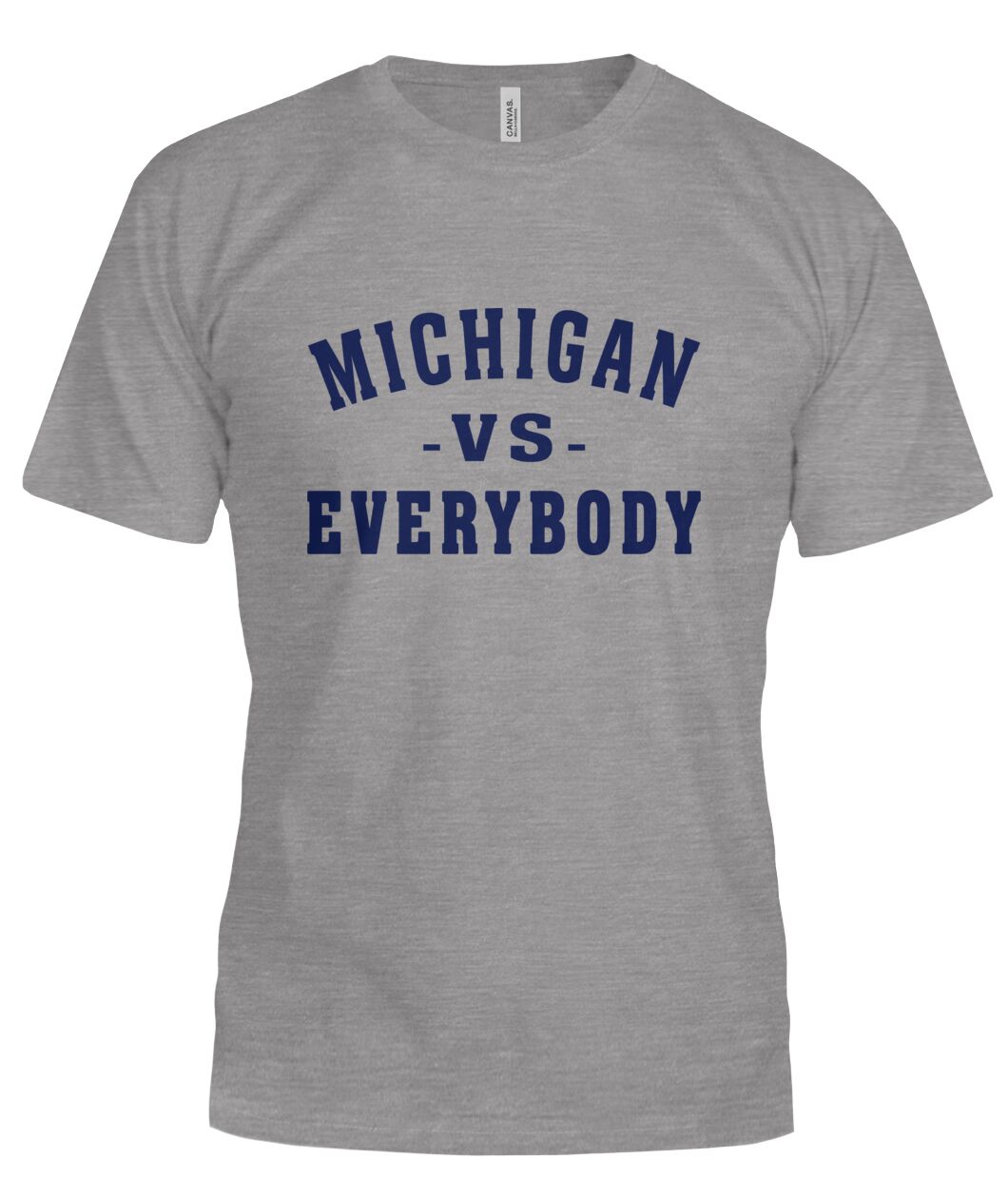 Michigan Vs Everybody Grey Sweatshirt view 6