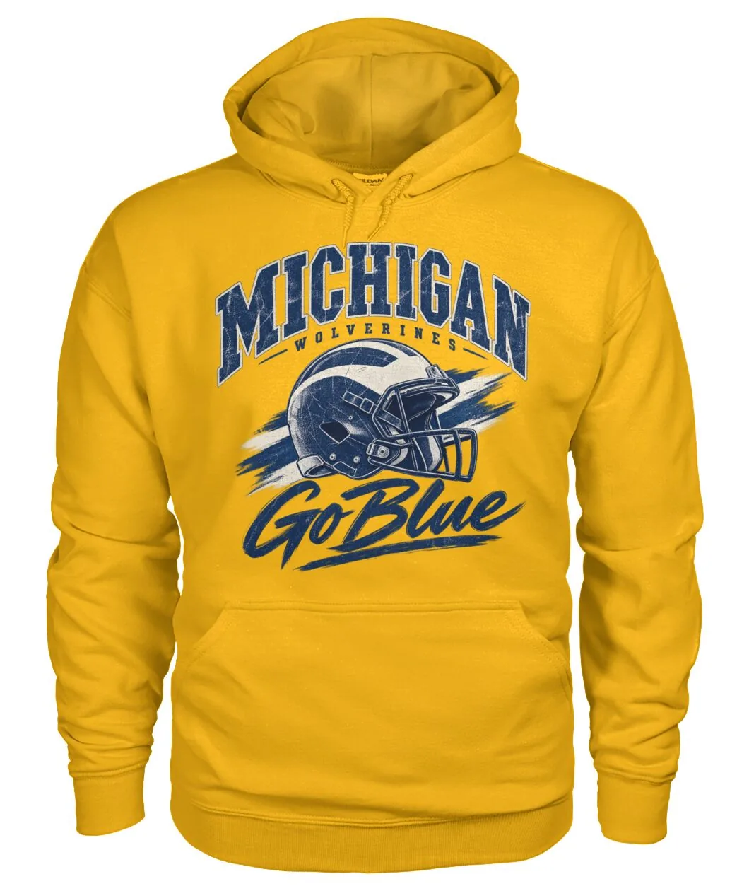 M Go Blue Michigan Tee - M GO BLUE - Michigan letter design