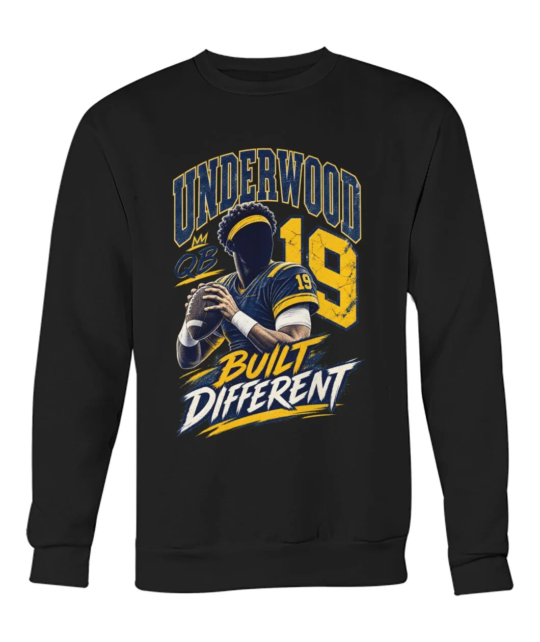 Michigan QB19 Crewneck view 5