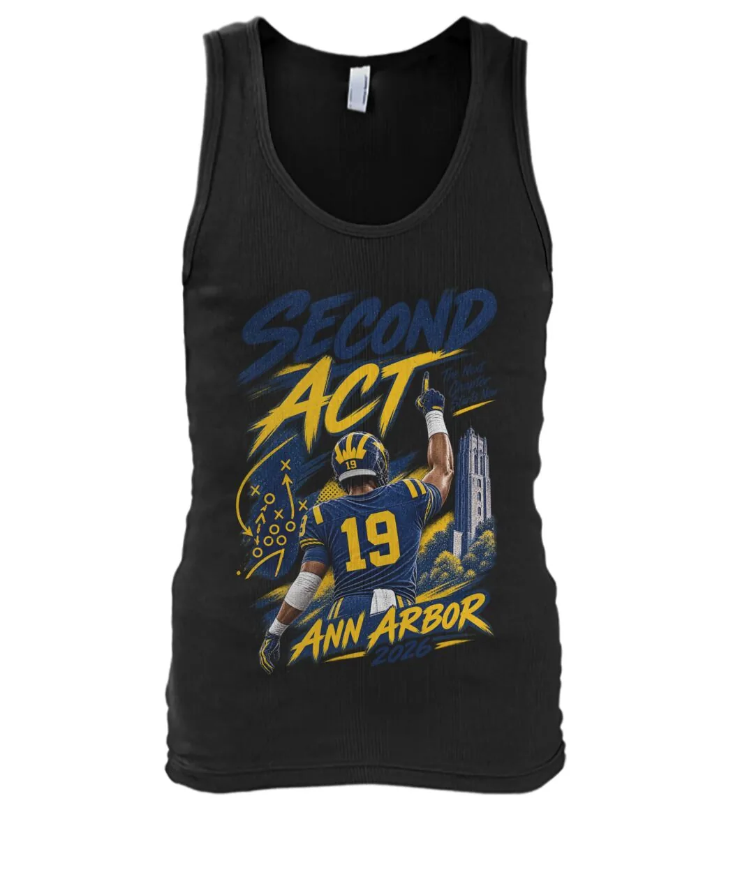 Second Act QB19 Ann Arbor Tee view 4