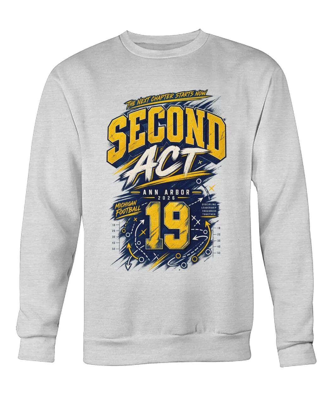 Second Act QB19 Michigan Tee view 7