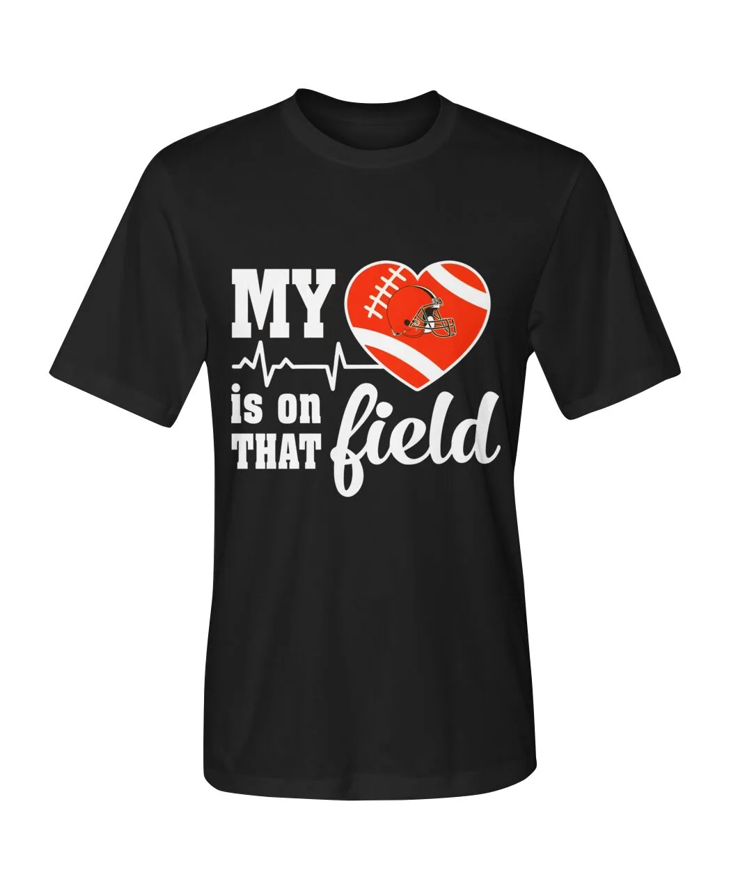My Heart Is On That Field Football Shirt view 4