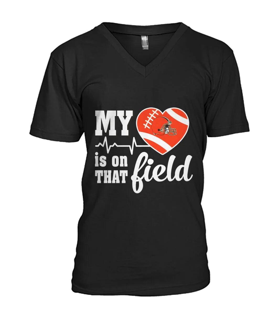My Heart Is On That Field Football Shirt view 5