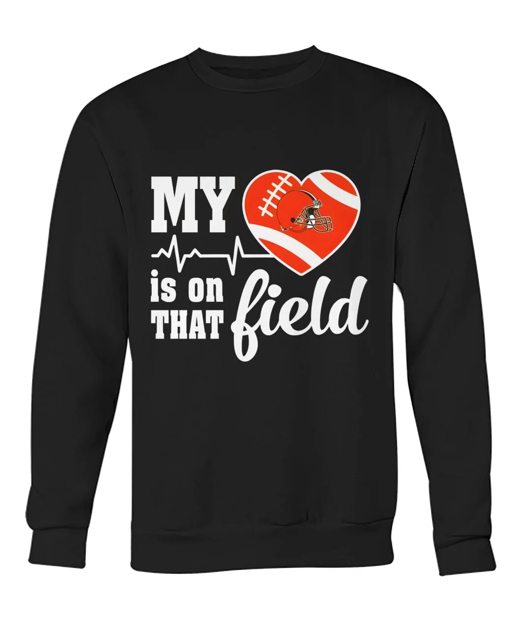 My Heart Is On That Field Football Shirt view 8