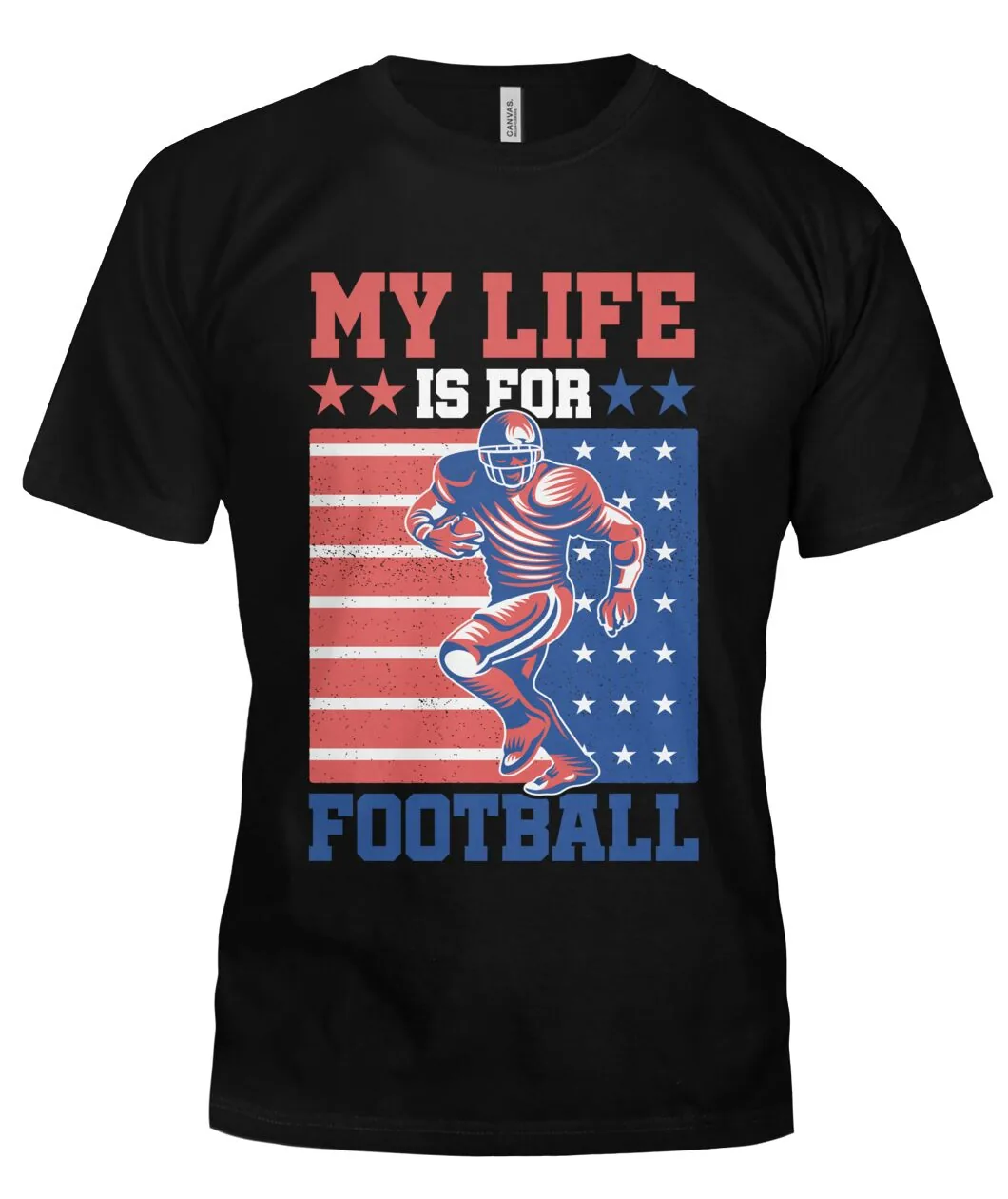 My Life Is For Football Shirt view 8