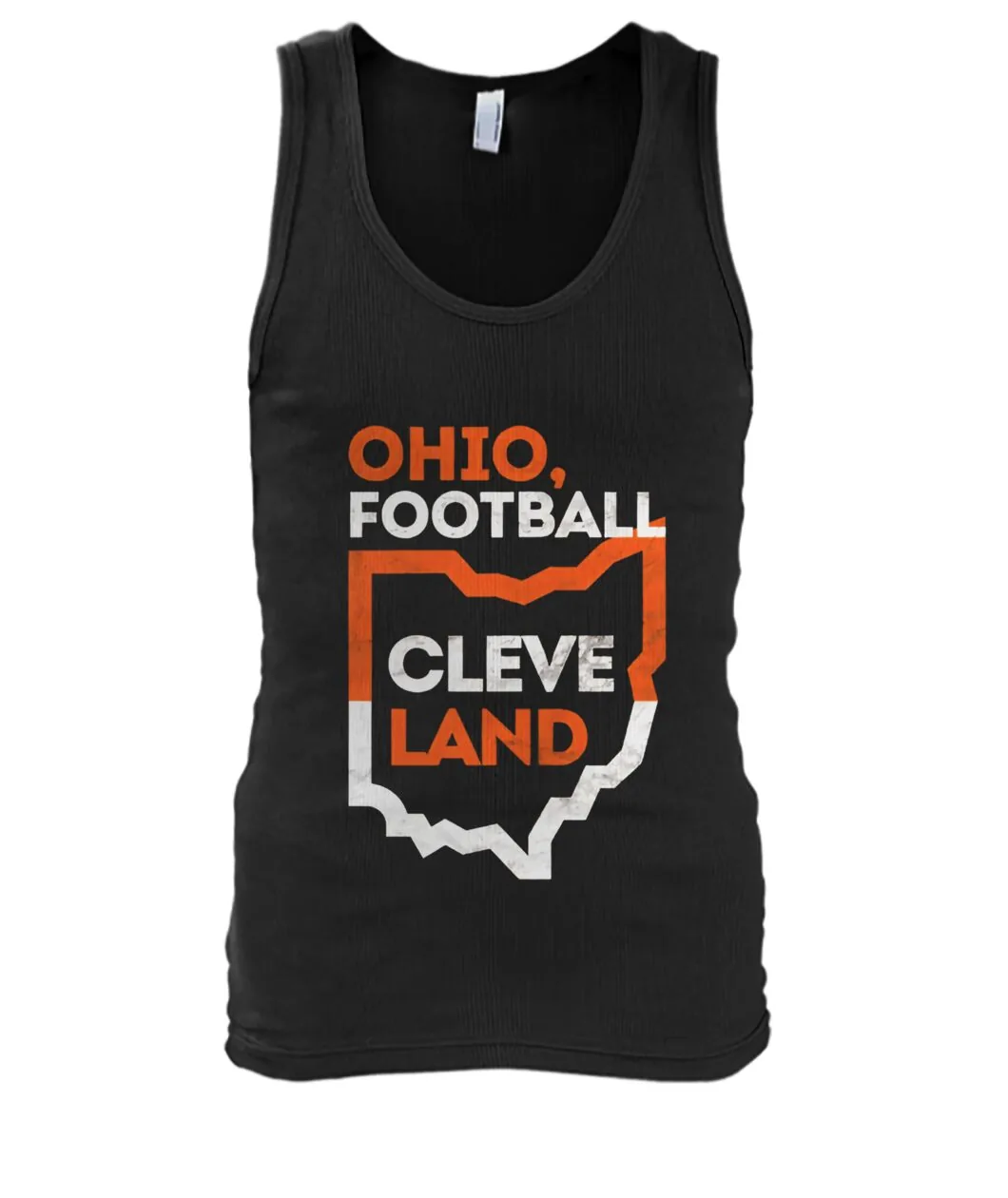 Ohio Football Cleveland State Outline Shirt view 4