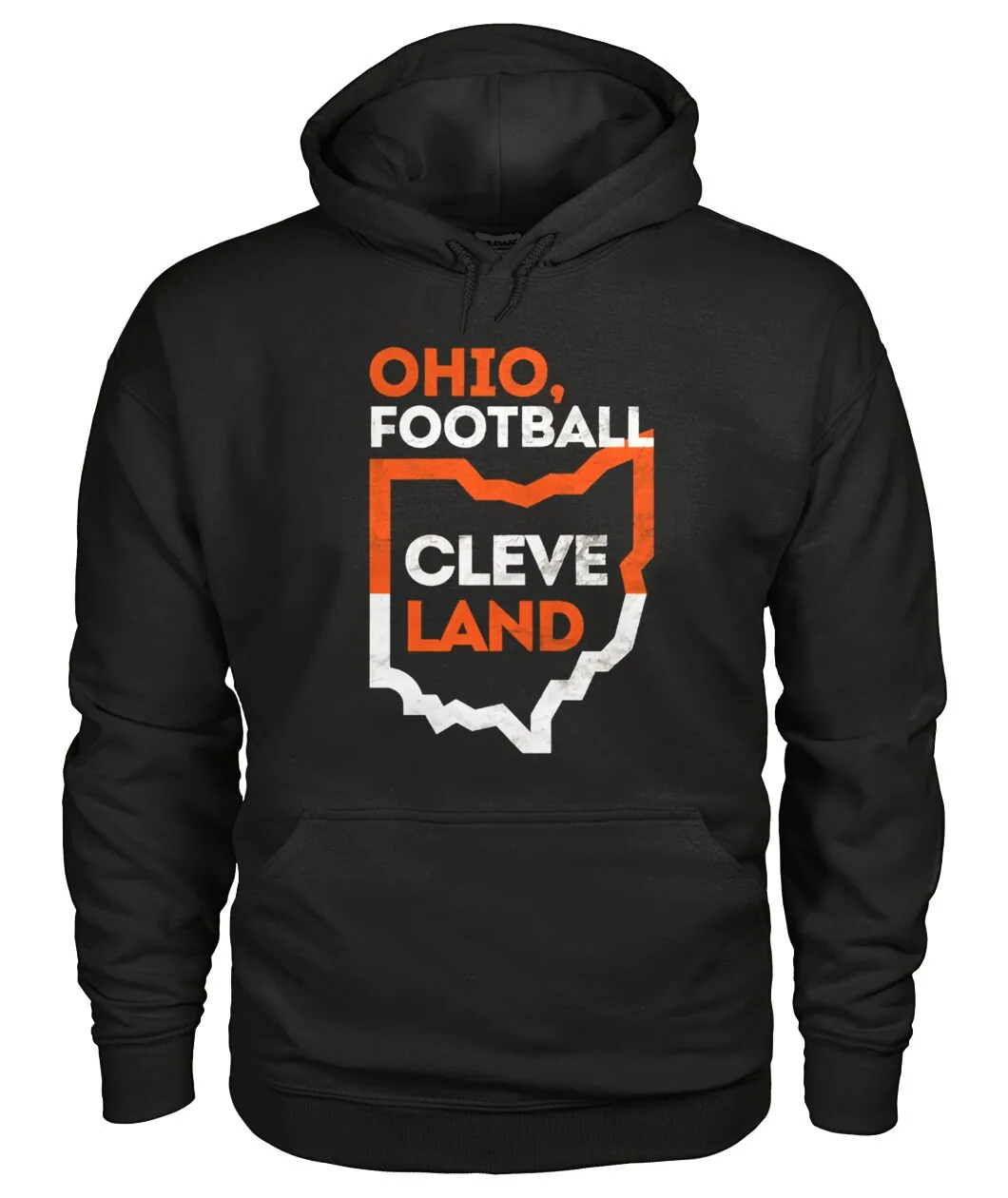 Ohio Football Cleveland State Outline Shirt view 6